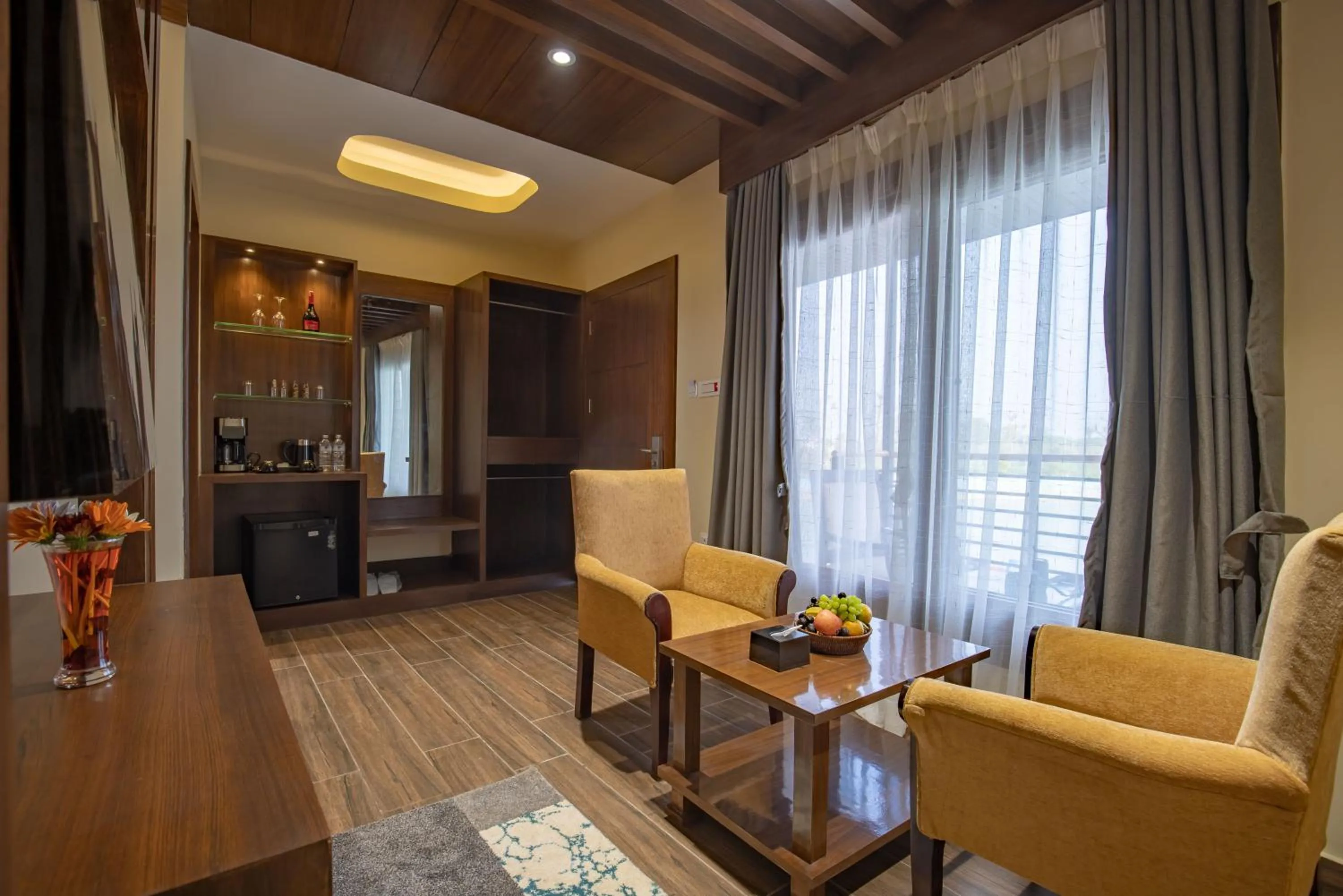 Living room in Lumbini Palace Resort