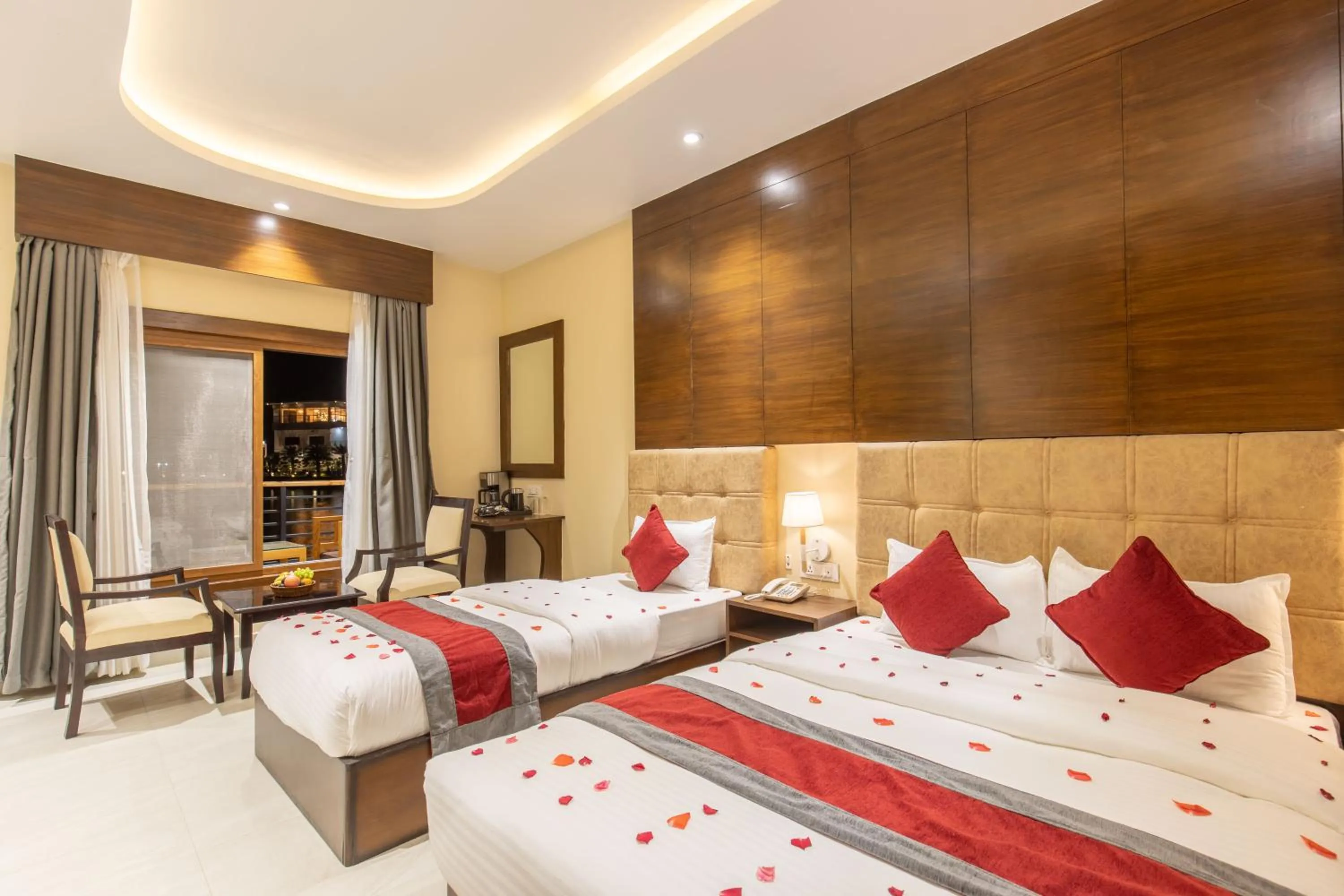 Bedroom, Bed in Lumbini Palace Resort