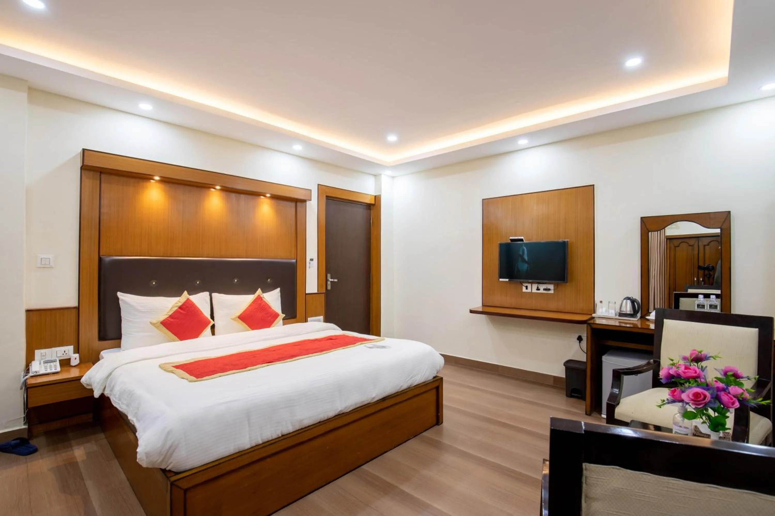 Bedroom, Bed in Lumbini Palace Resort