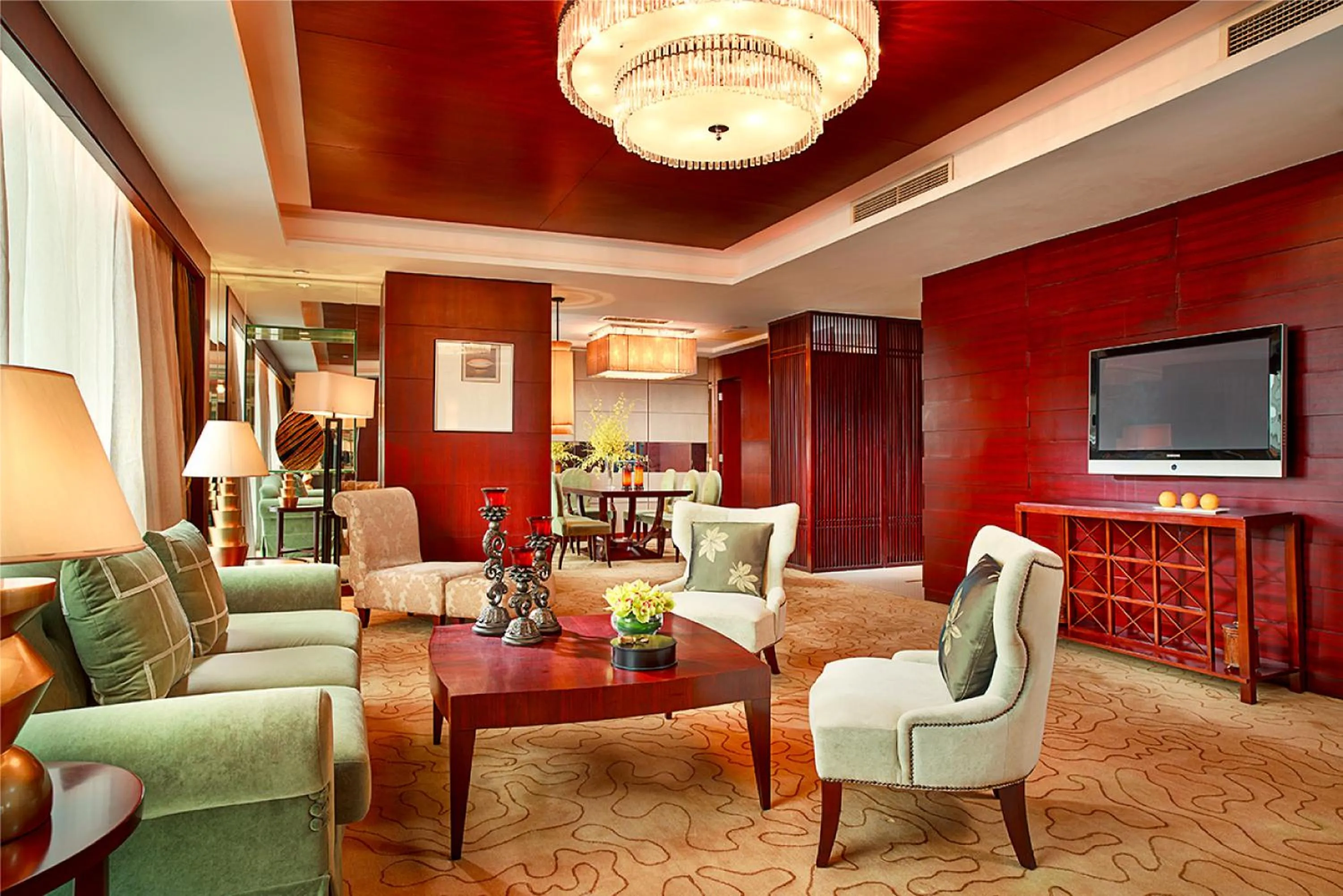 Living room in Sofitel Nanjing Galaxy