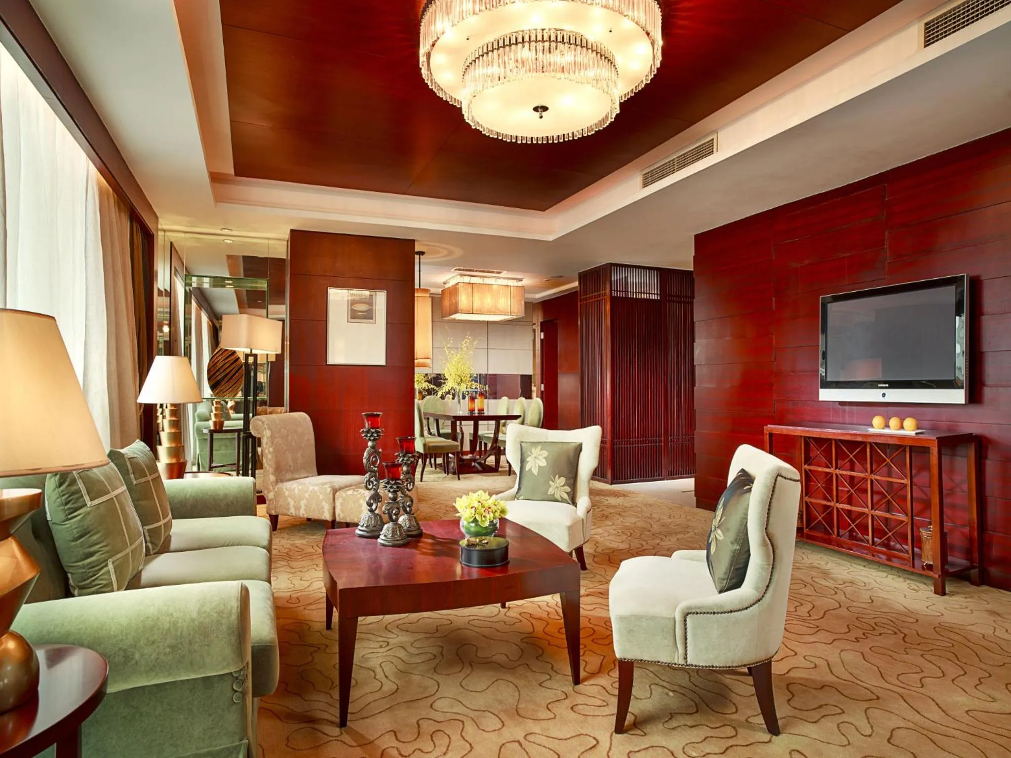 Living room in Sofitel Nanjing Galaxy