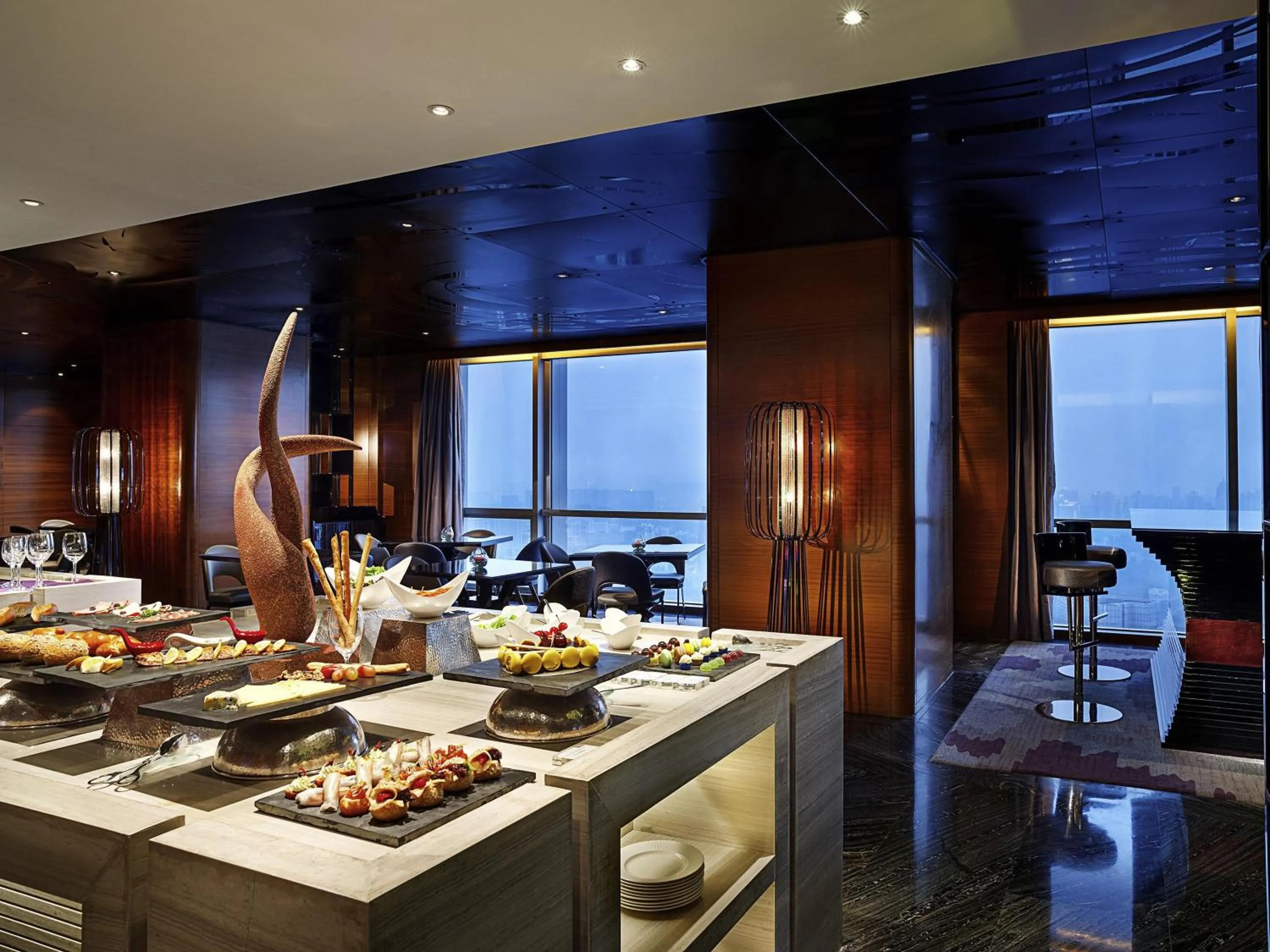 Lounge or bar in Sofitel Nanjing Galaxy