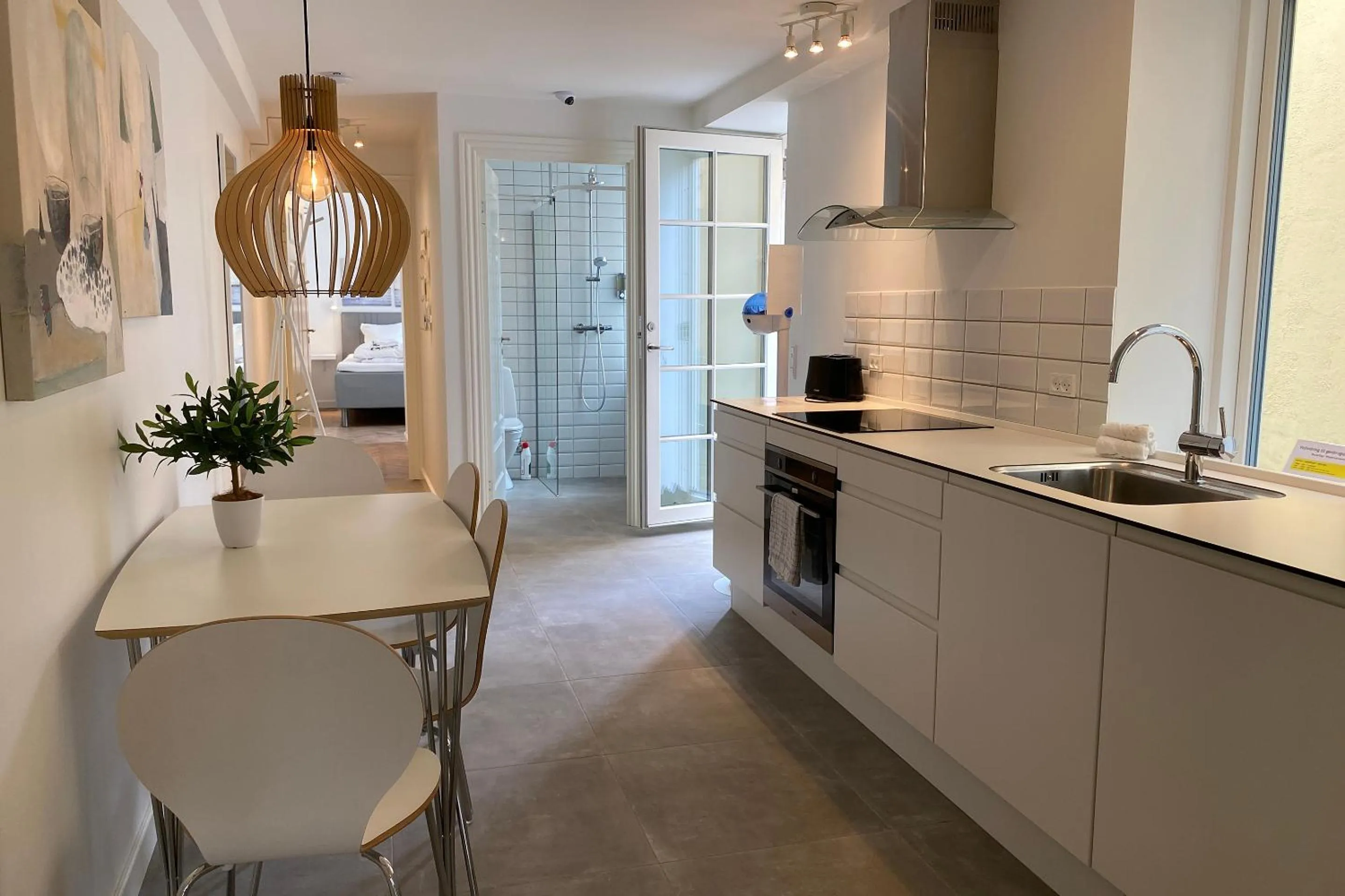 kitchen in Harbour Walk