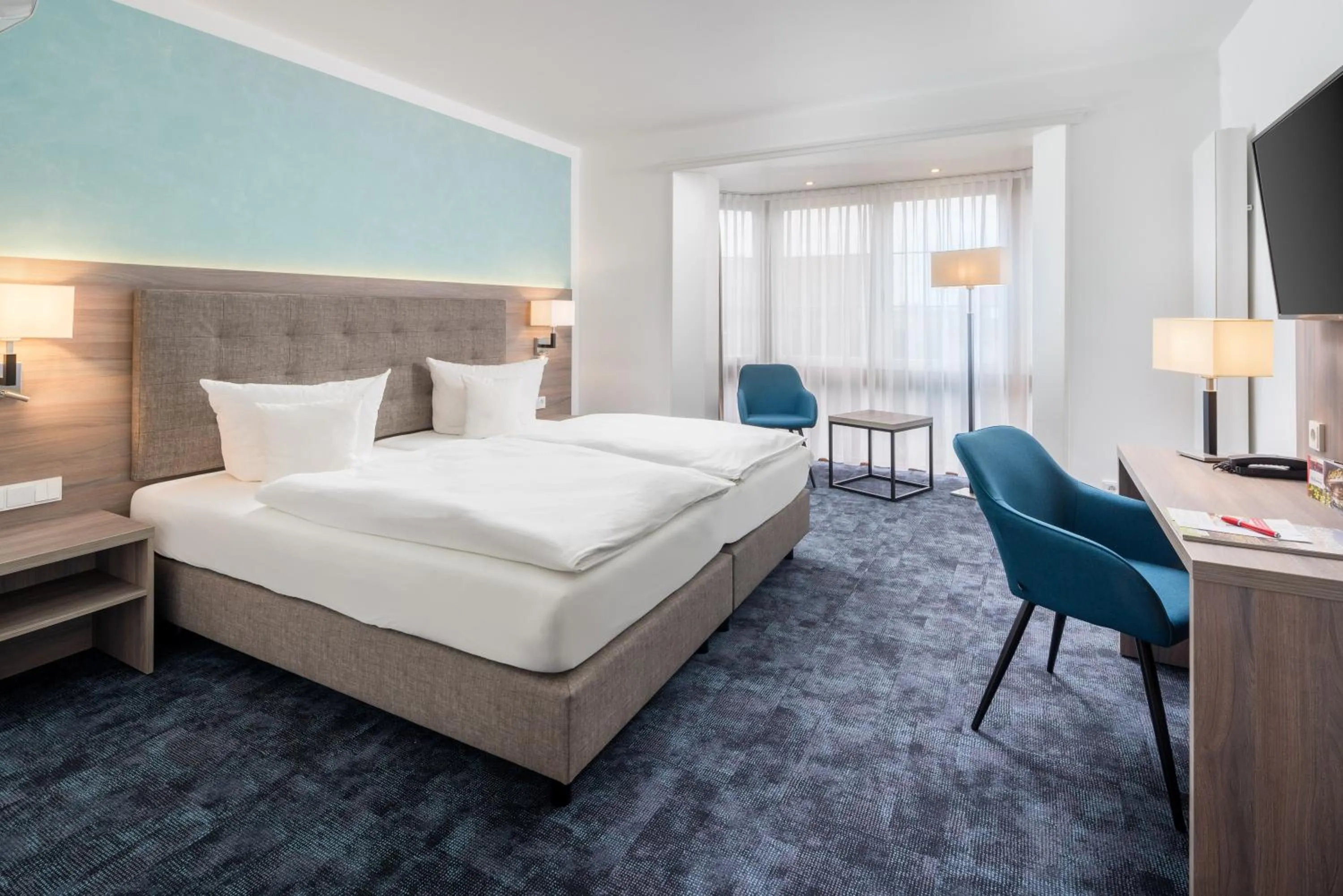 Bed in Hotel Celler Tor