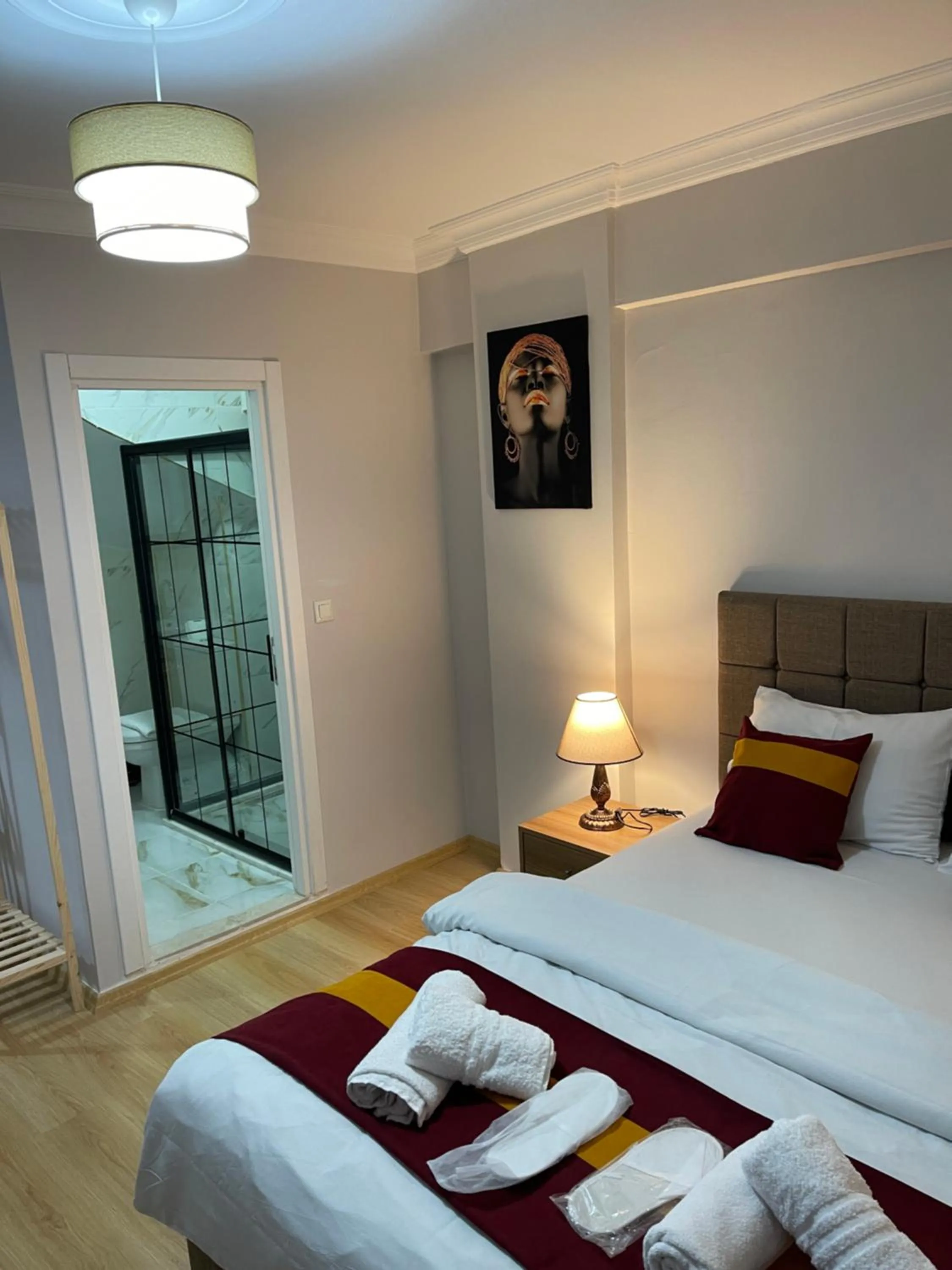 Bed in Taksim Rain Suite