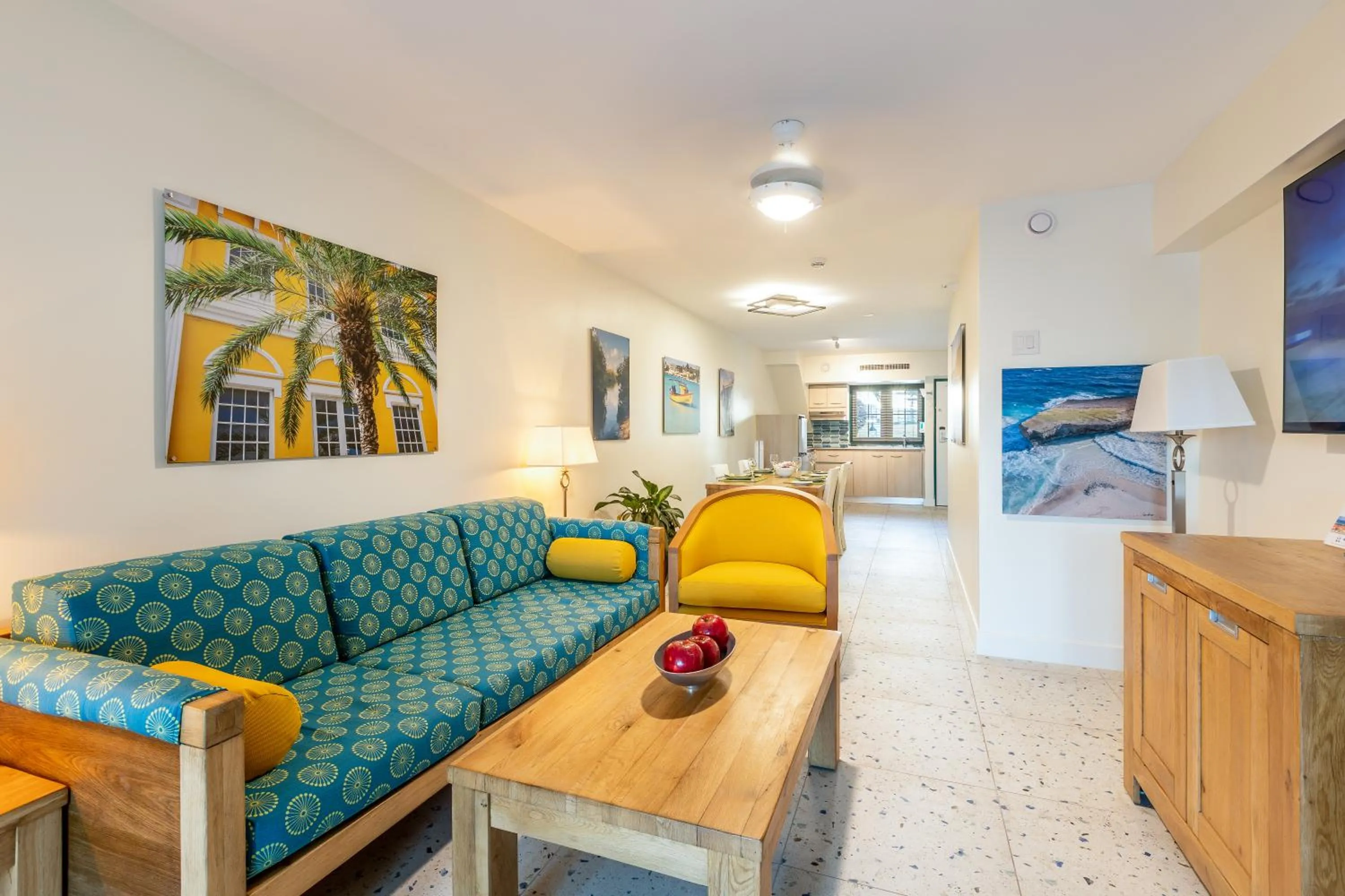 Living room in Amsterdam Manor Beach Resort