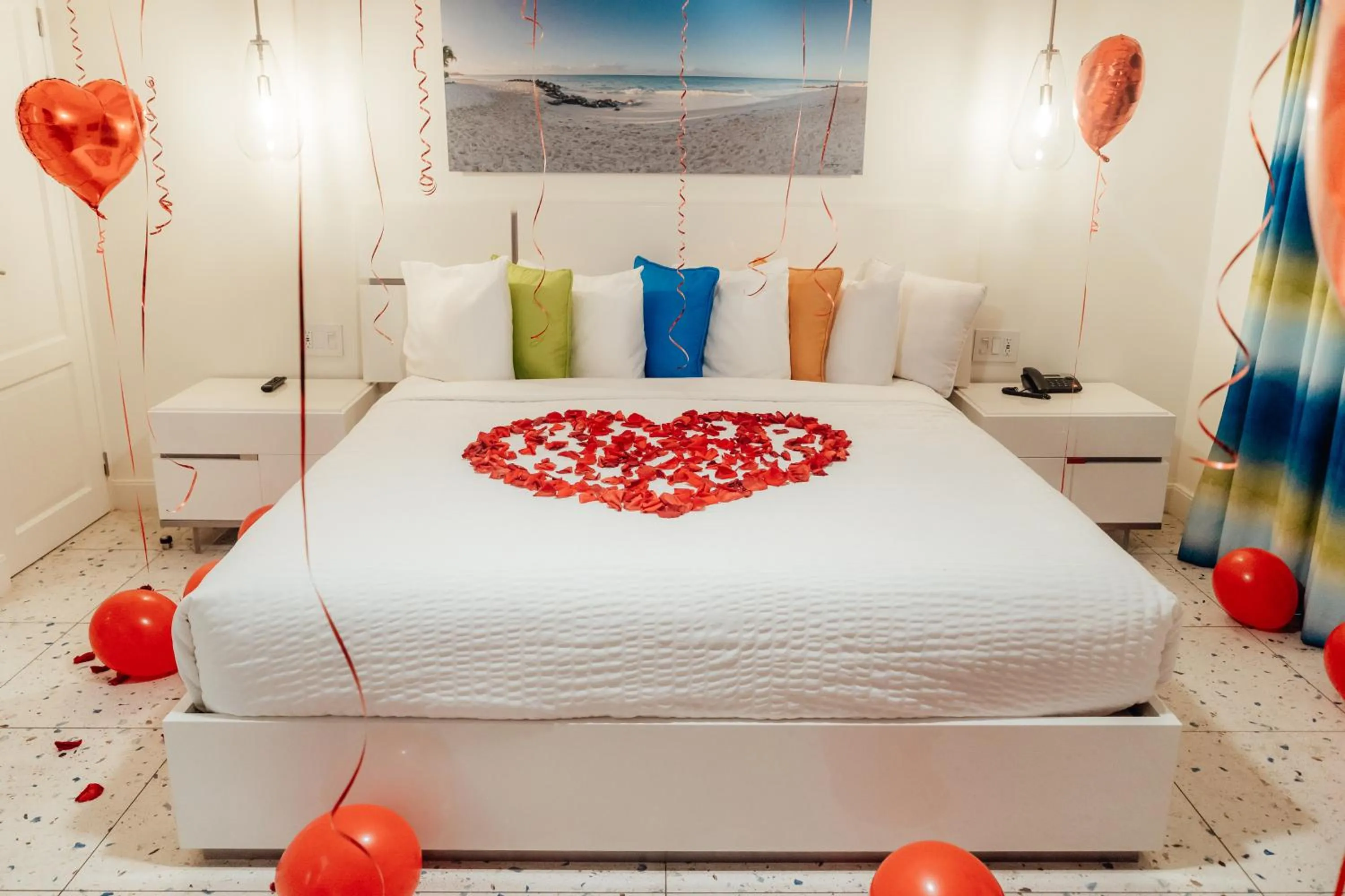 Bed in Amsterdam Manor Beach Resort