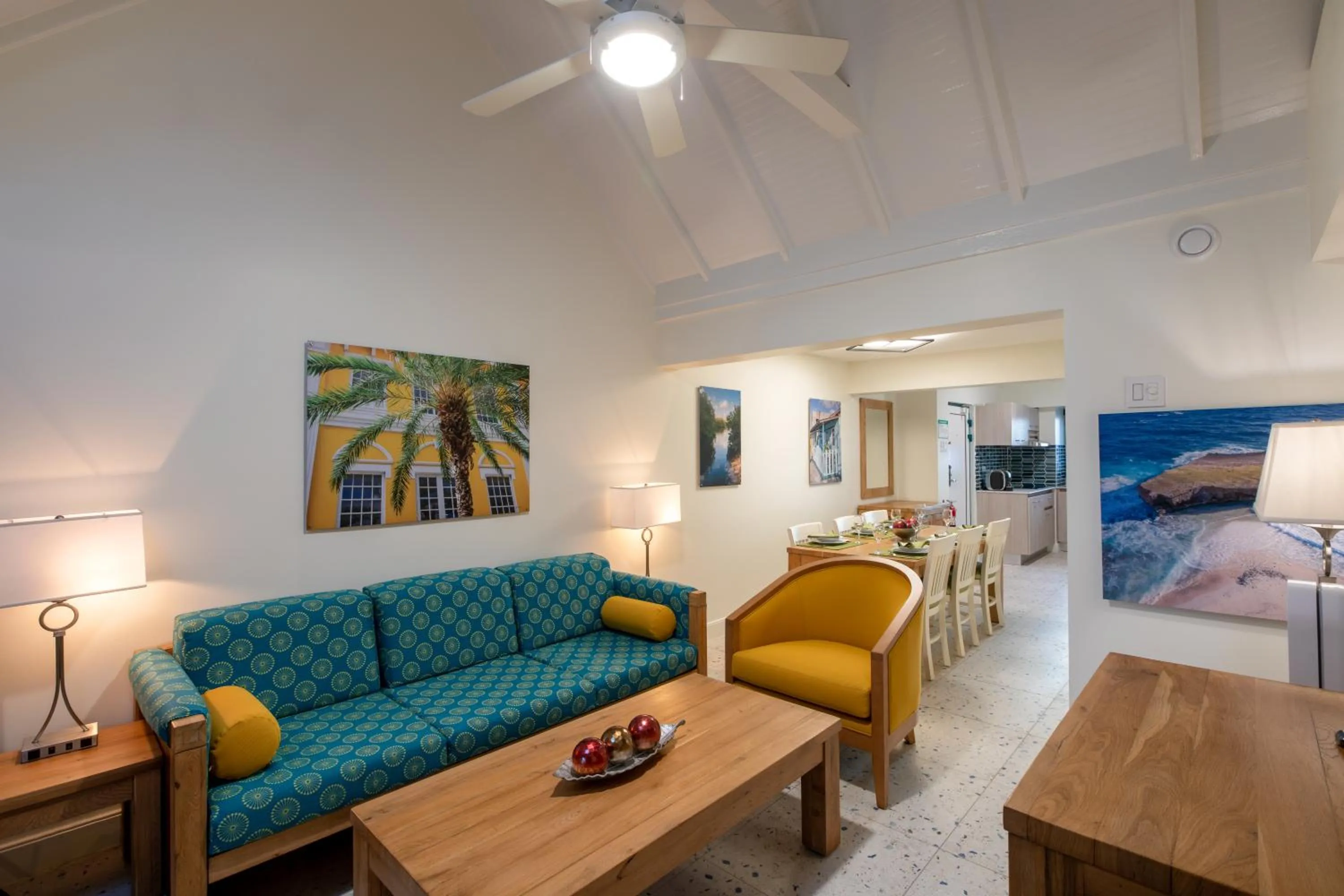 Living room in Amsterdam Manor Beach Resort