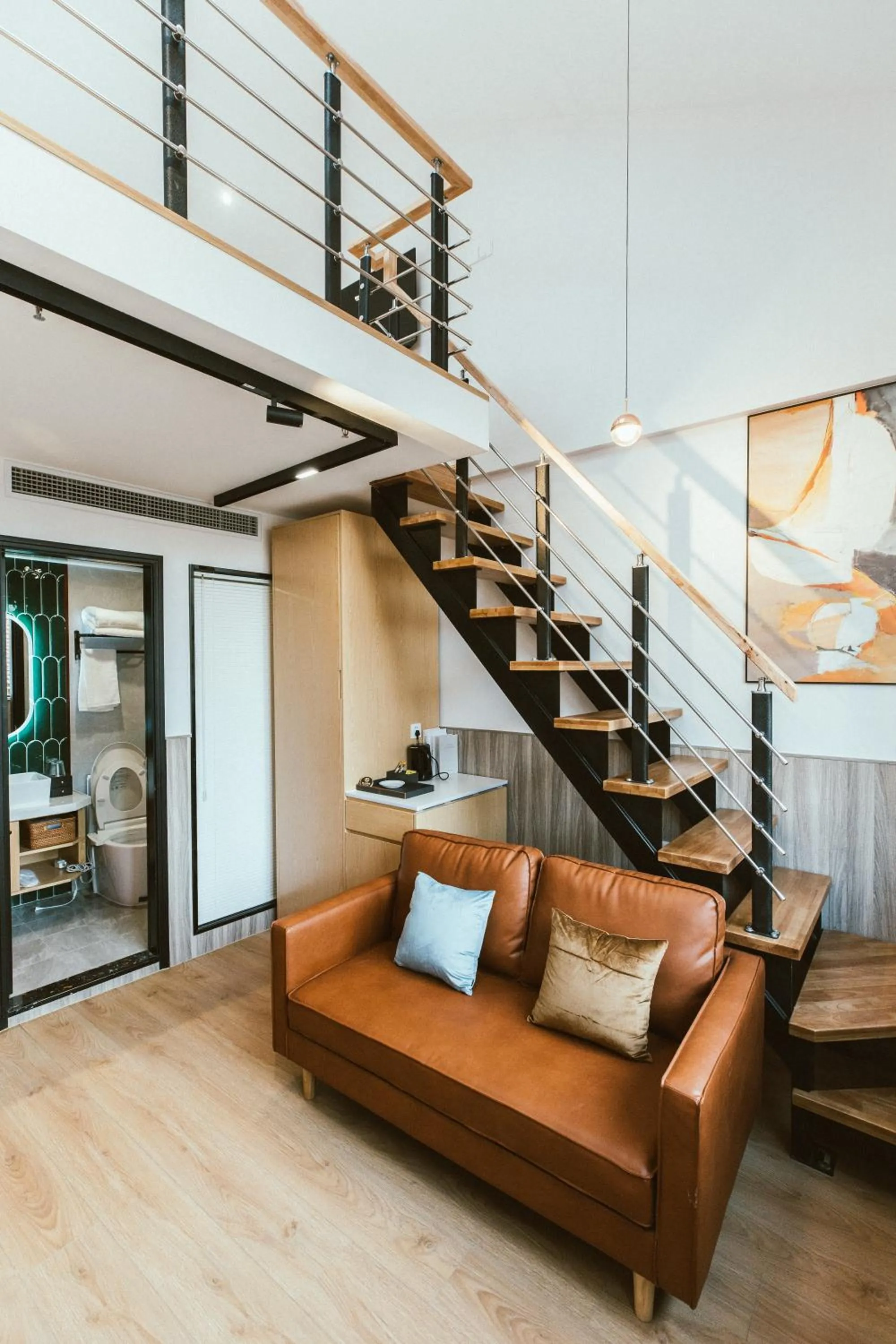 Living room in Shanghai Fish Inn People Square