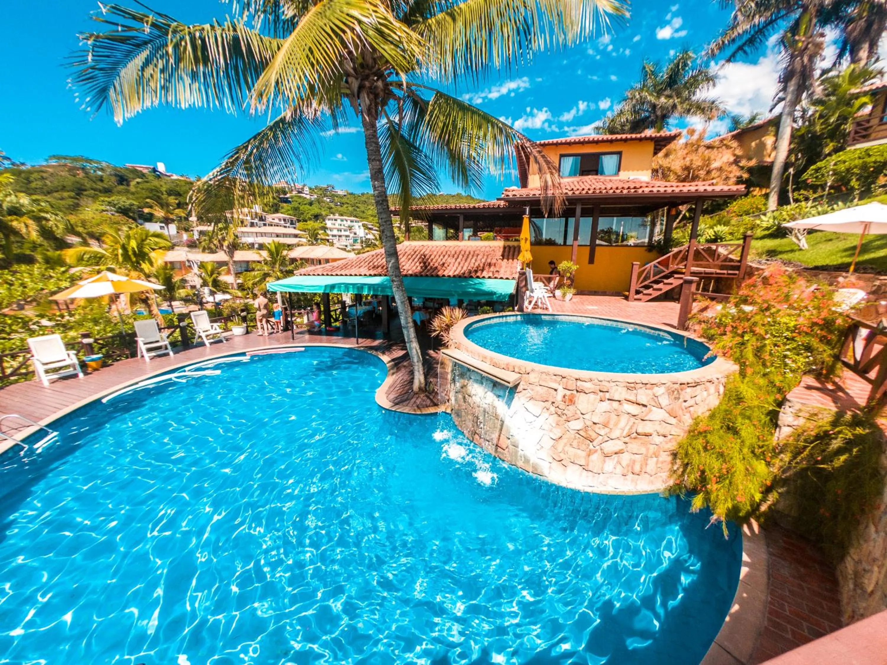 Swimming pool in La Boheme Hotel e Apart Hotel