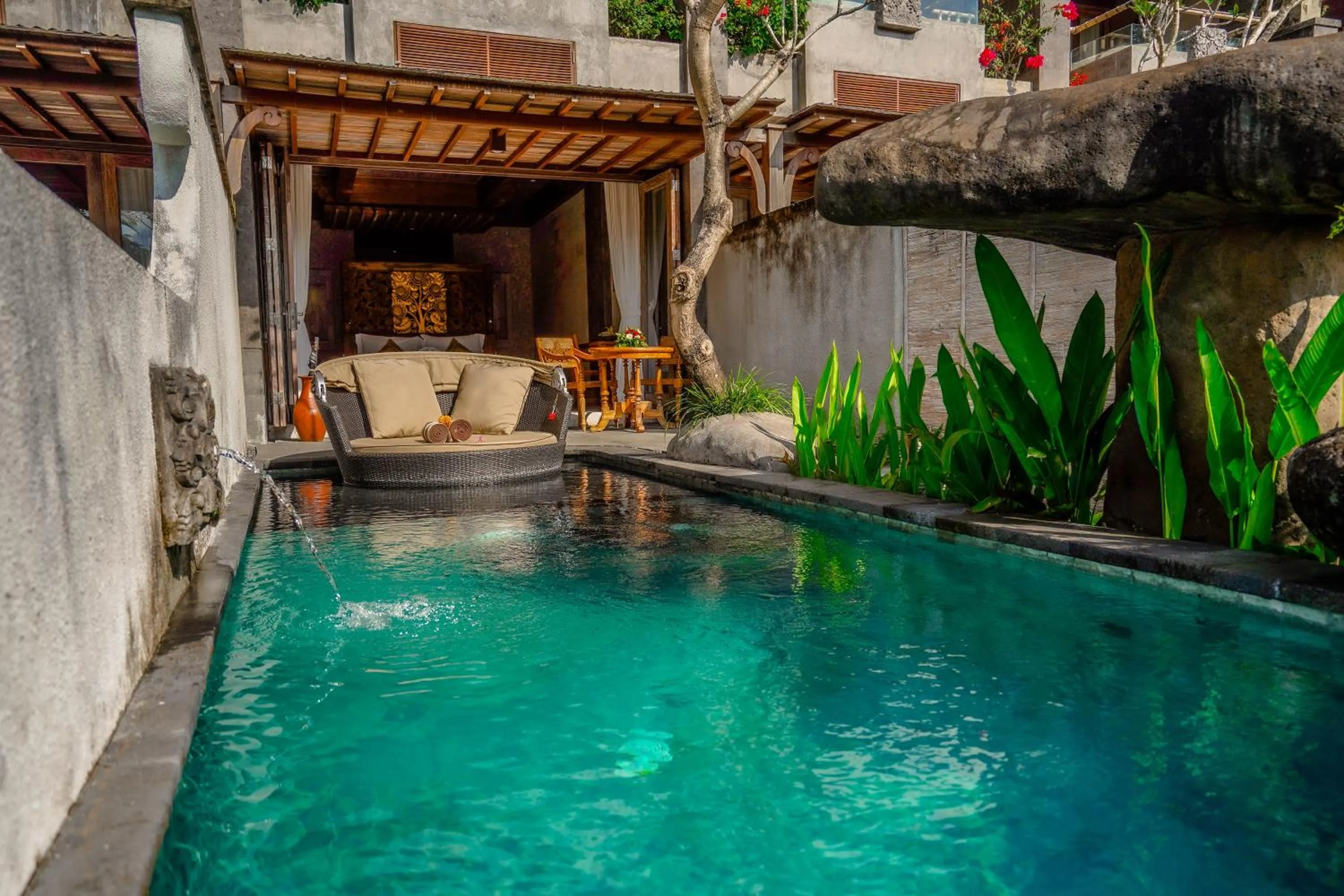 Swimming pool in Kastara Resort