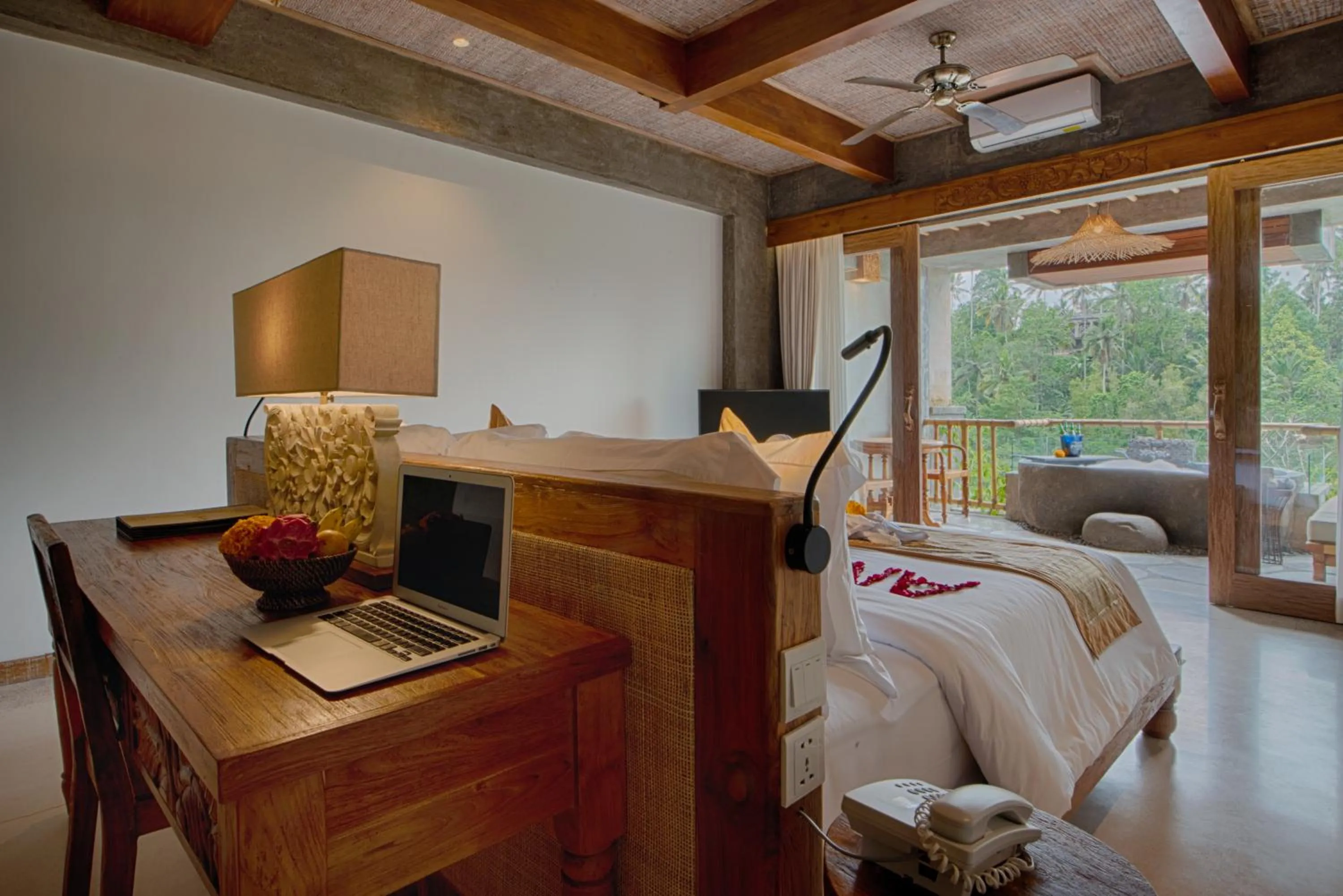 View (from property/room), Bed in Kastara Resort