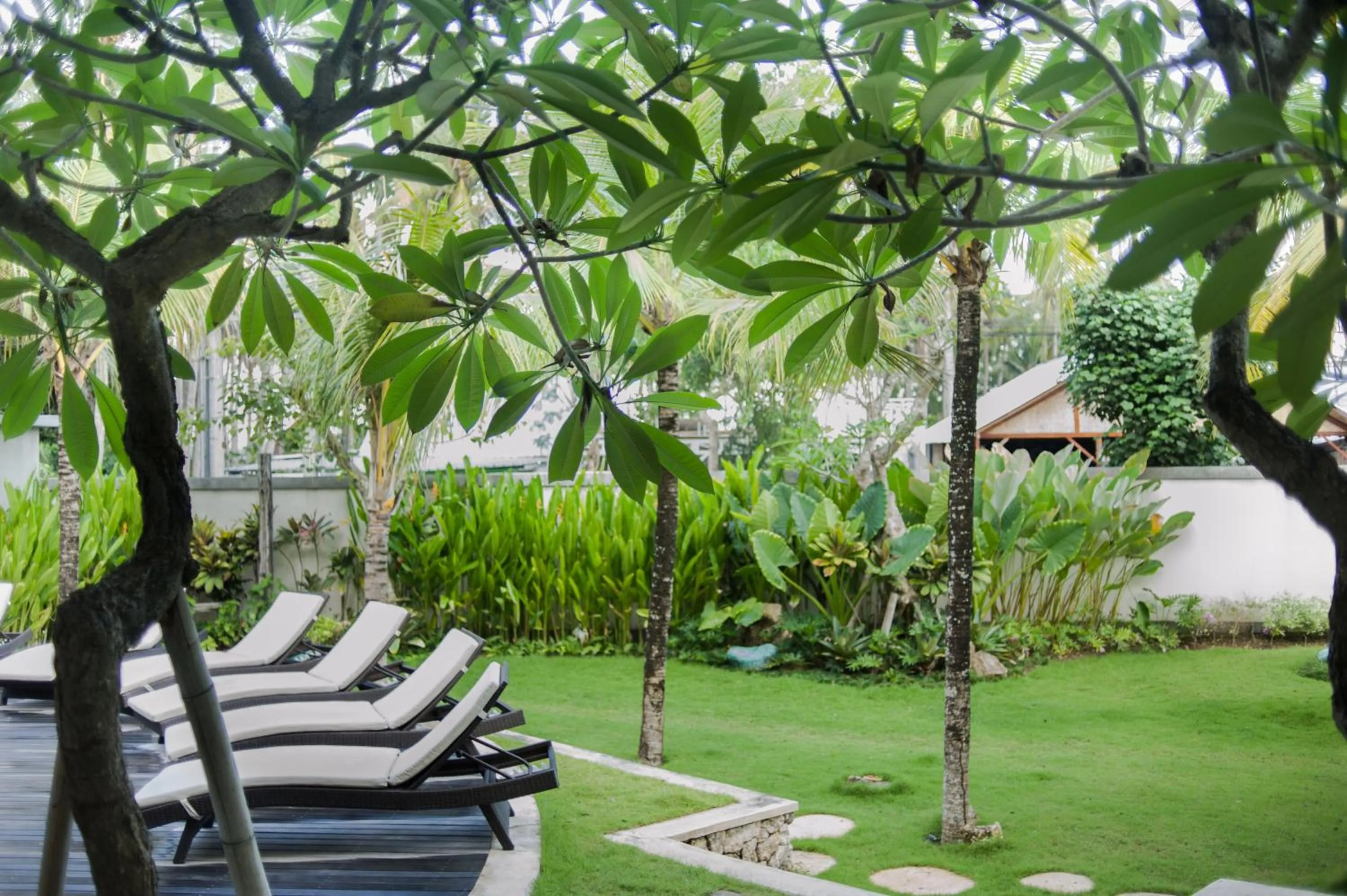 Garden in Akatara Hotel
