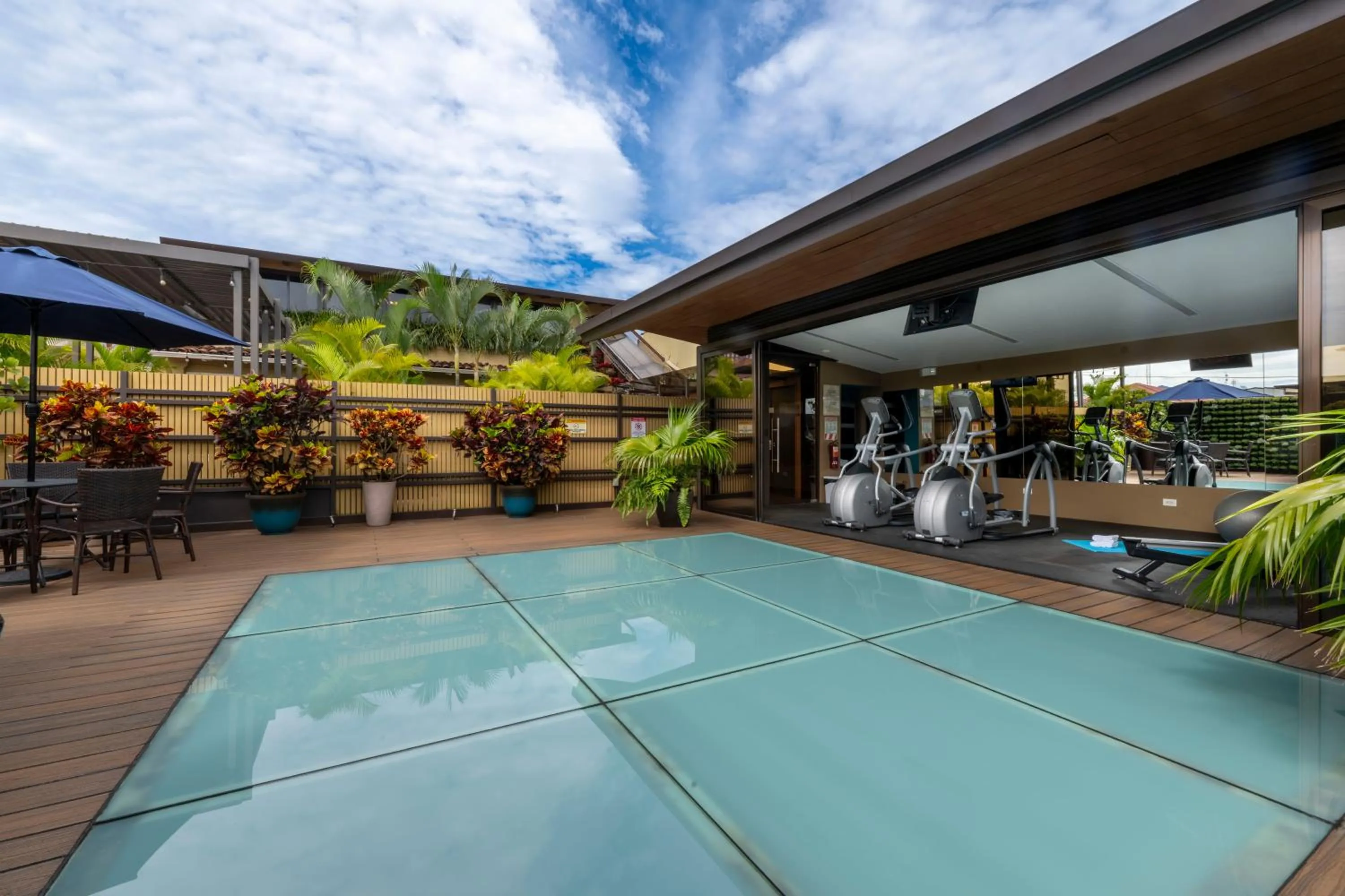 Fitness centre/facilities in Hotel Grano de Oro