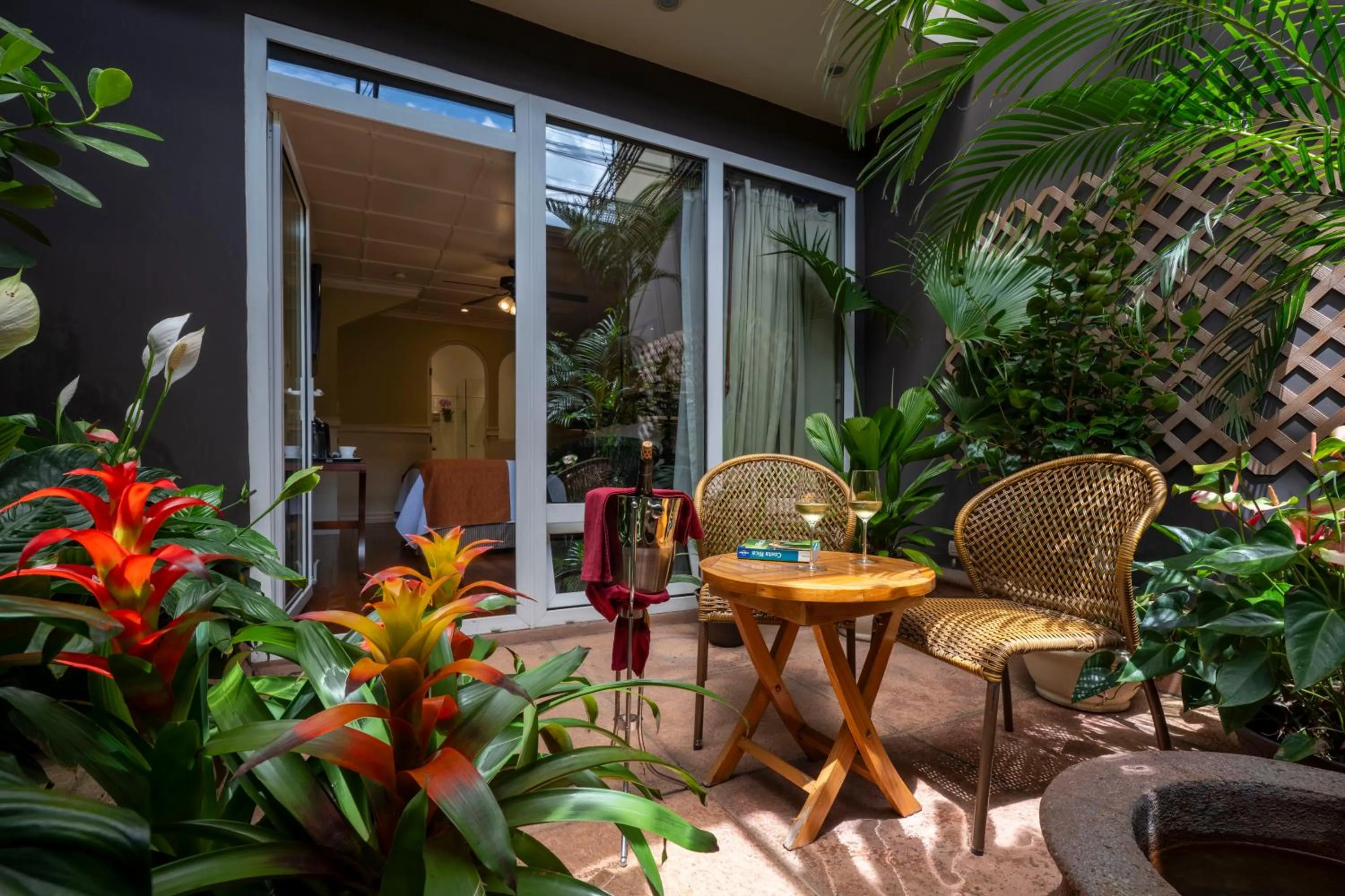 Patio in Hotel Grano de Oro