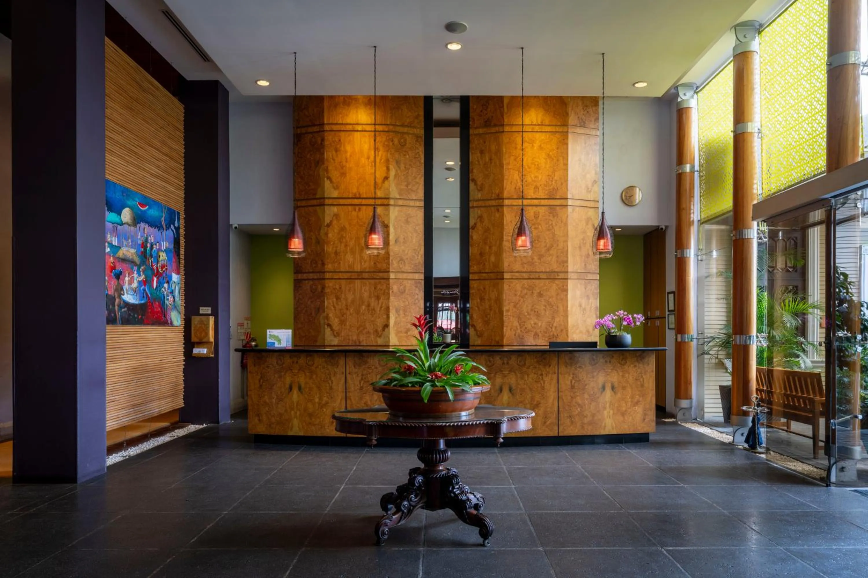 Lobby or reception in Hotel Grano de Oro