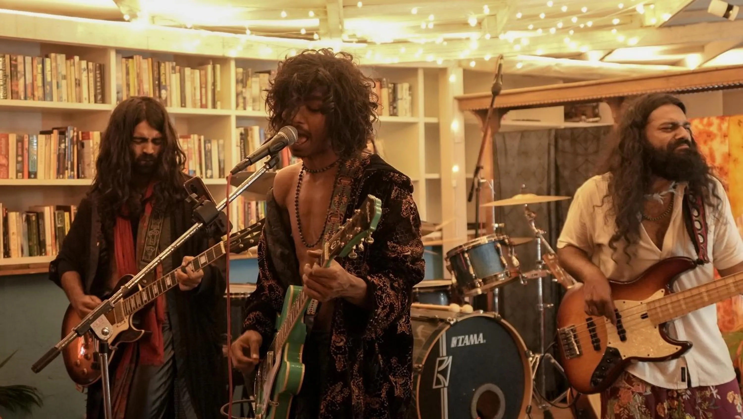 People in Anjoned Hostel & Cafe