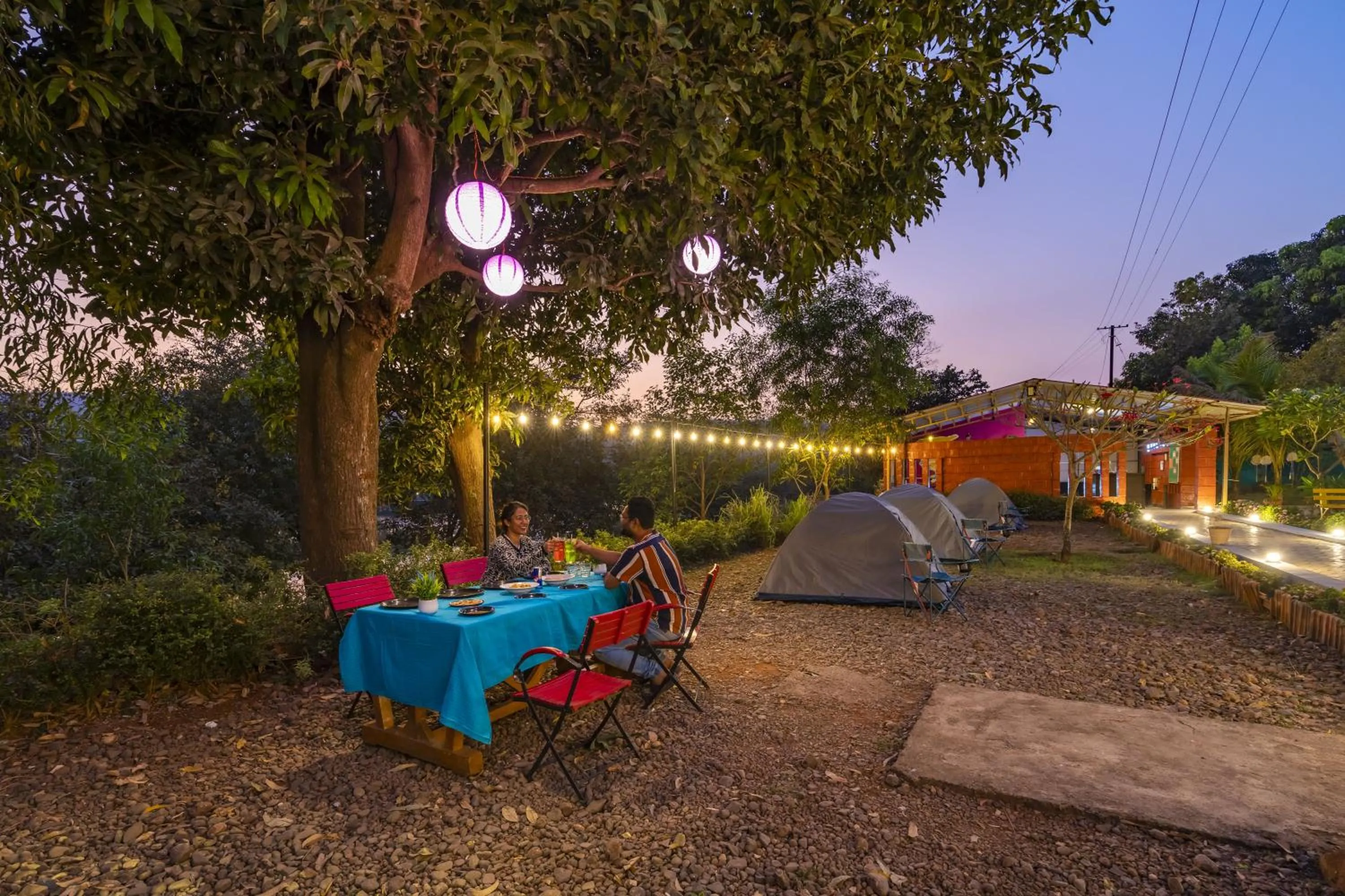 Garden in Zostel Kolad