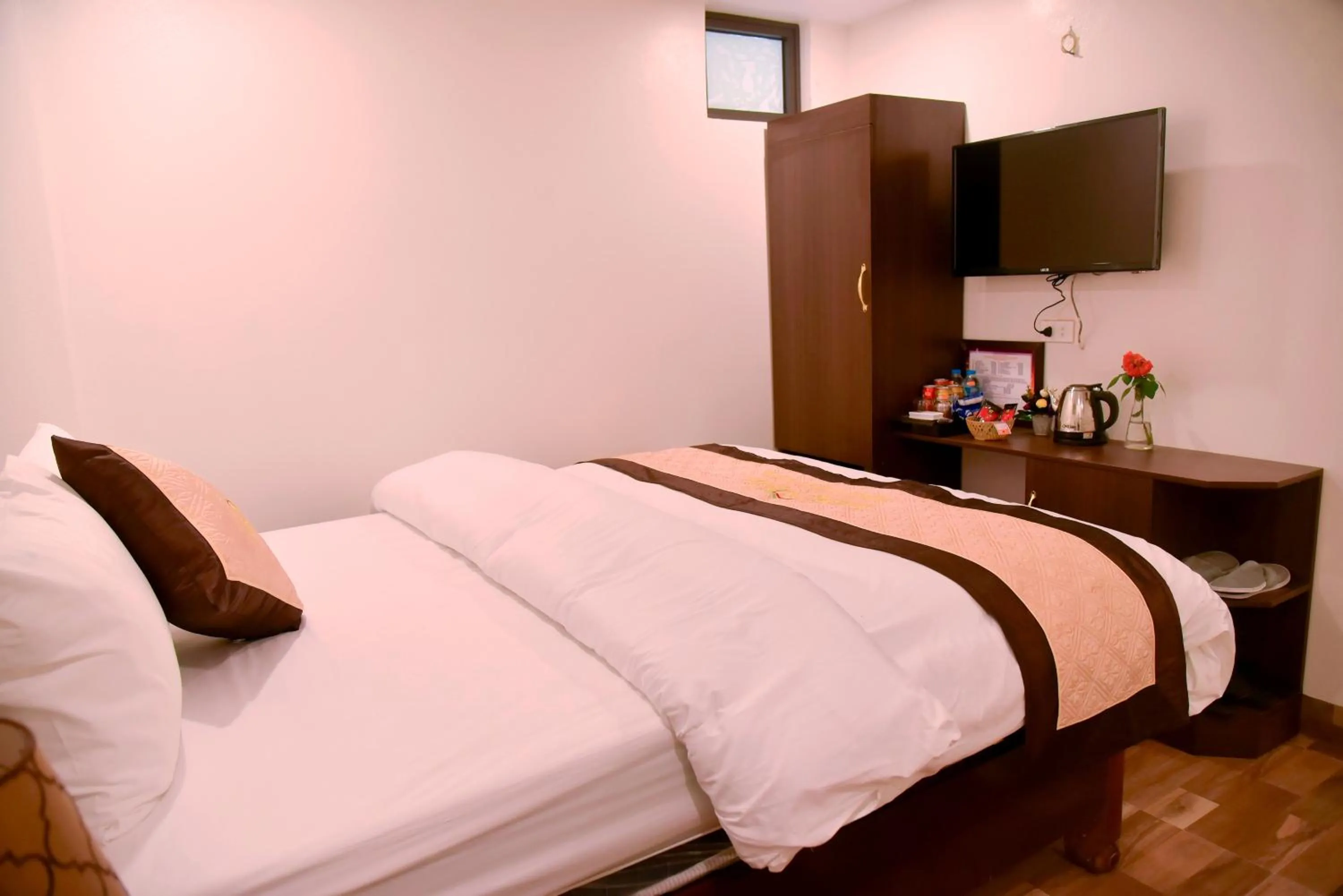 Bed in SAPA KING HOTEL HUNG VUONG HOTEl