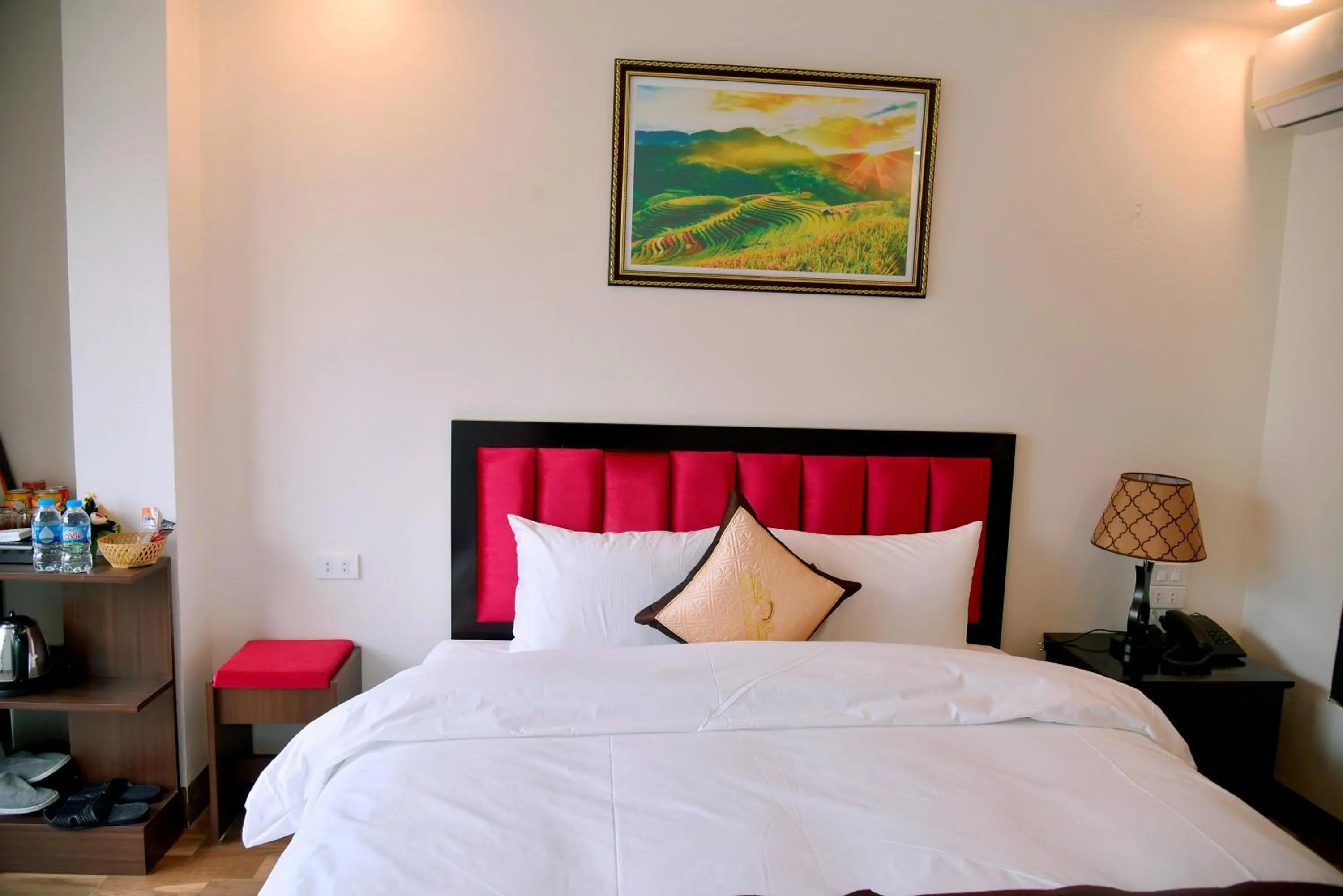 Bed in SAPA KING HOTEL HUNG VUONG HOTEl