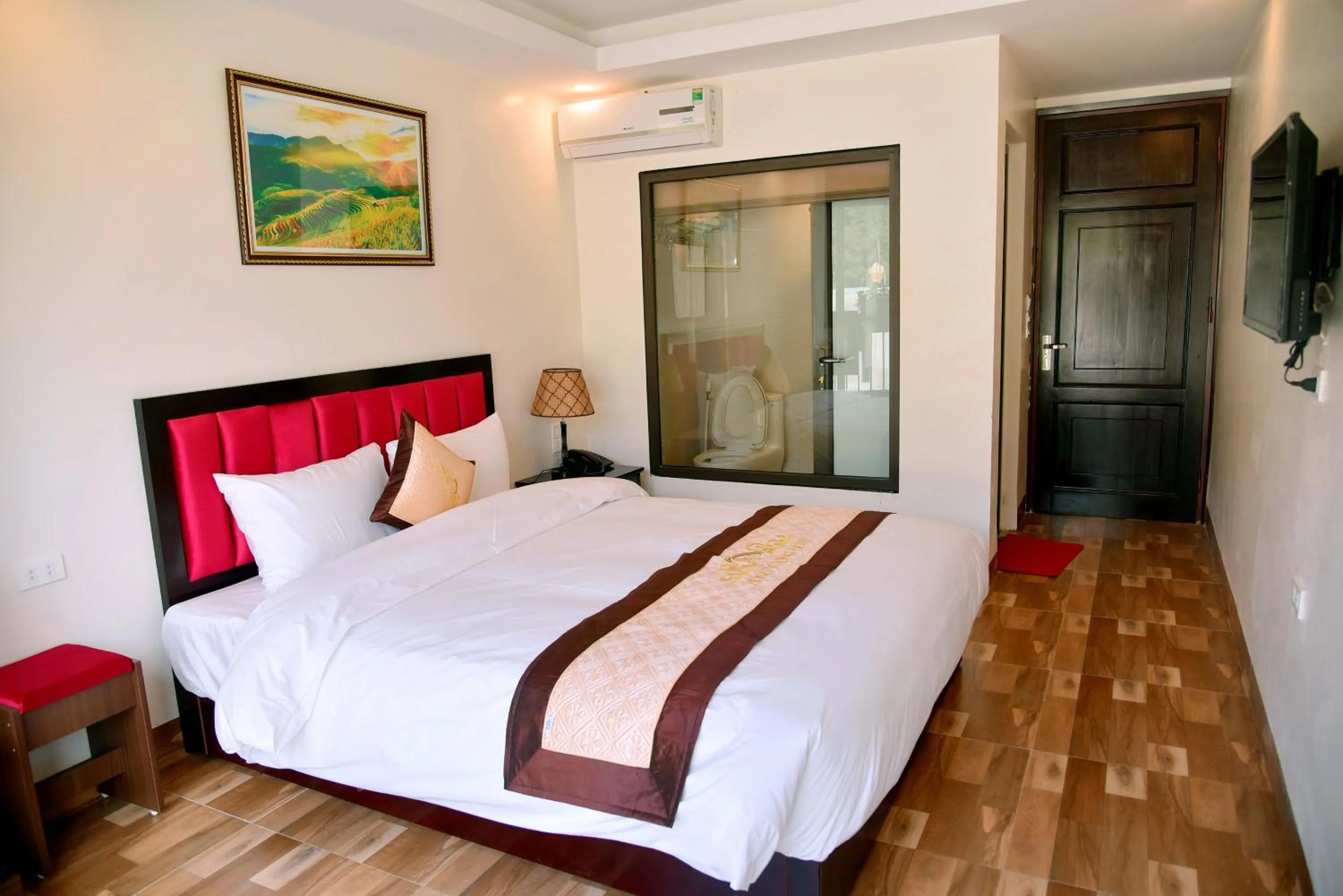 Bed in SAPA KING HOTEL HUNG VUONG HOTEl