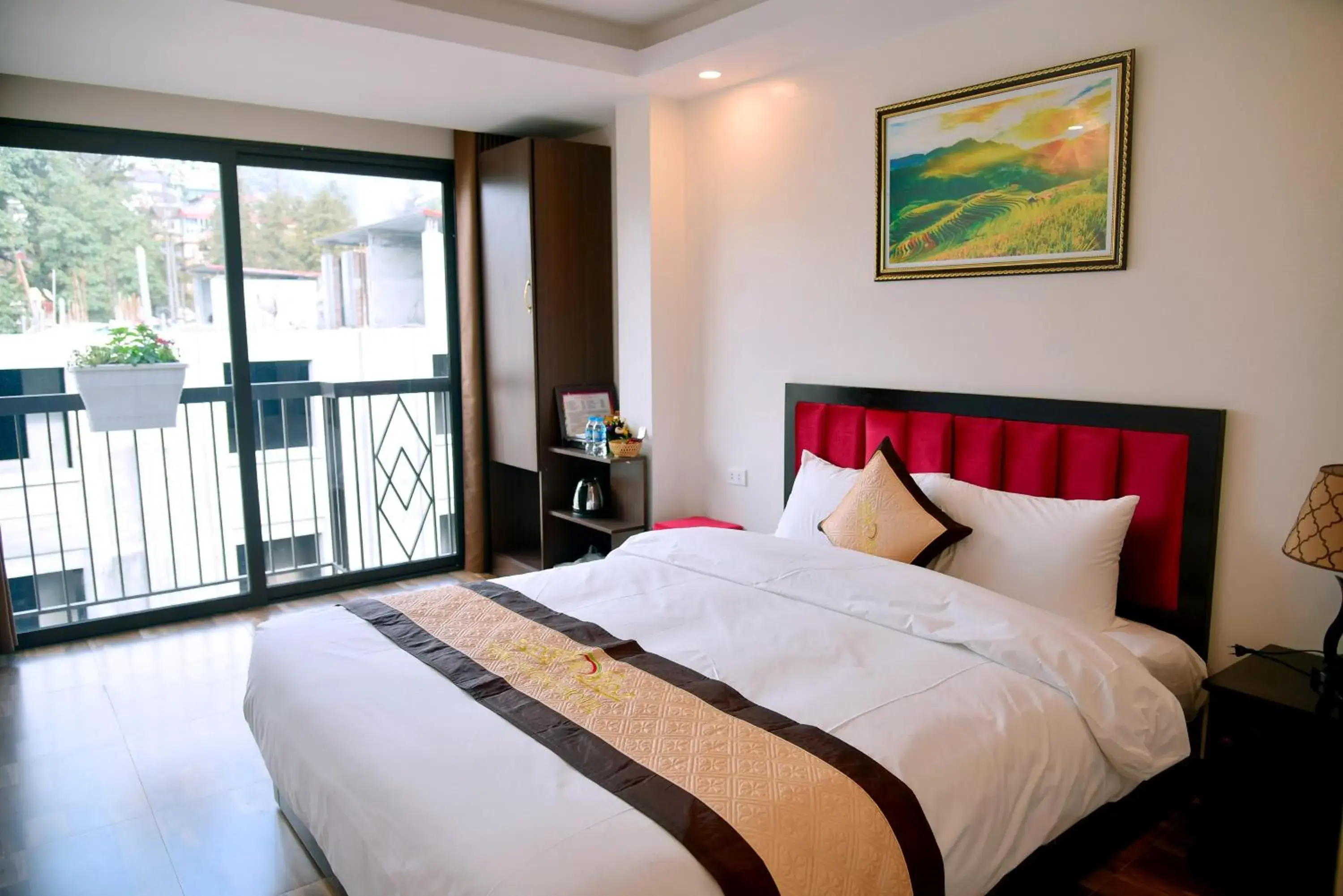 Queen Room with Garden View in SAPA KING HOTEL HUNG VUONG HOTEl Queen Room with Garden View in SAPA KING HOTEL HUNG VUONG HOTEl