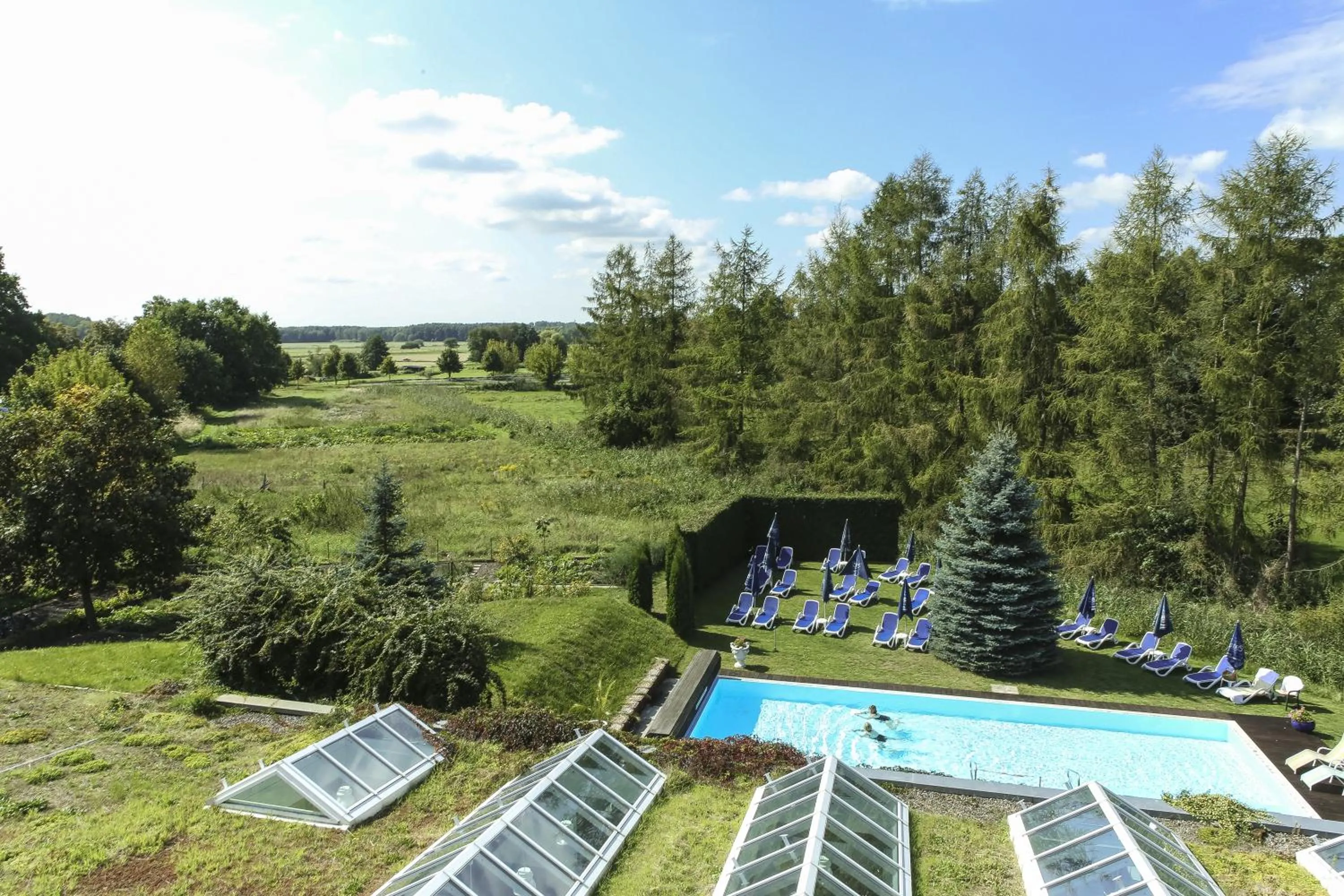 Pool view in Hotel & SPA Sommerfeld - Adults Only