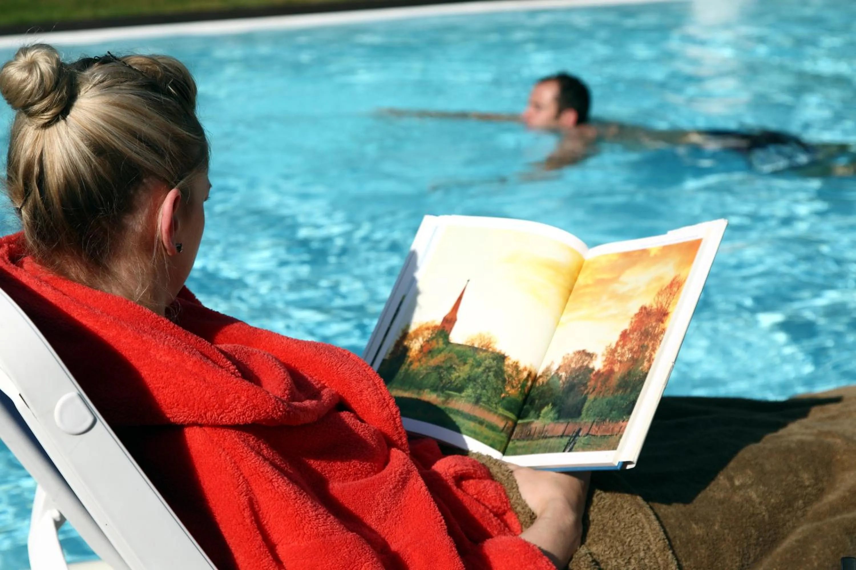 Swimming pool in Hotel & SPA Sommerfeld - Adults Only