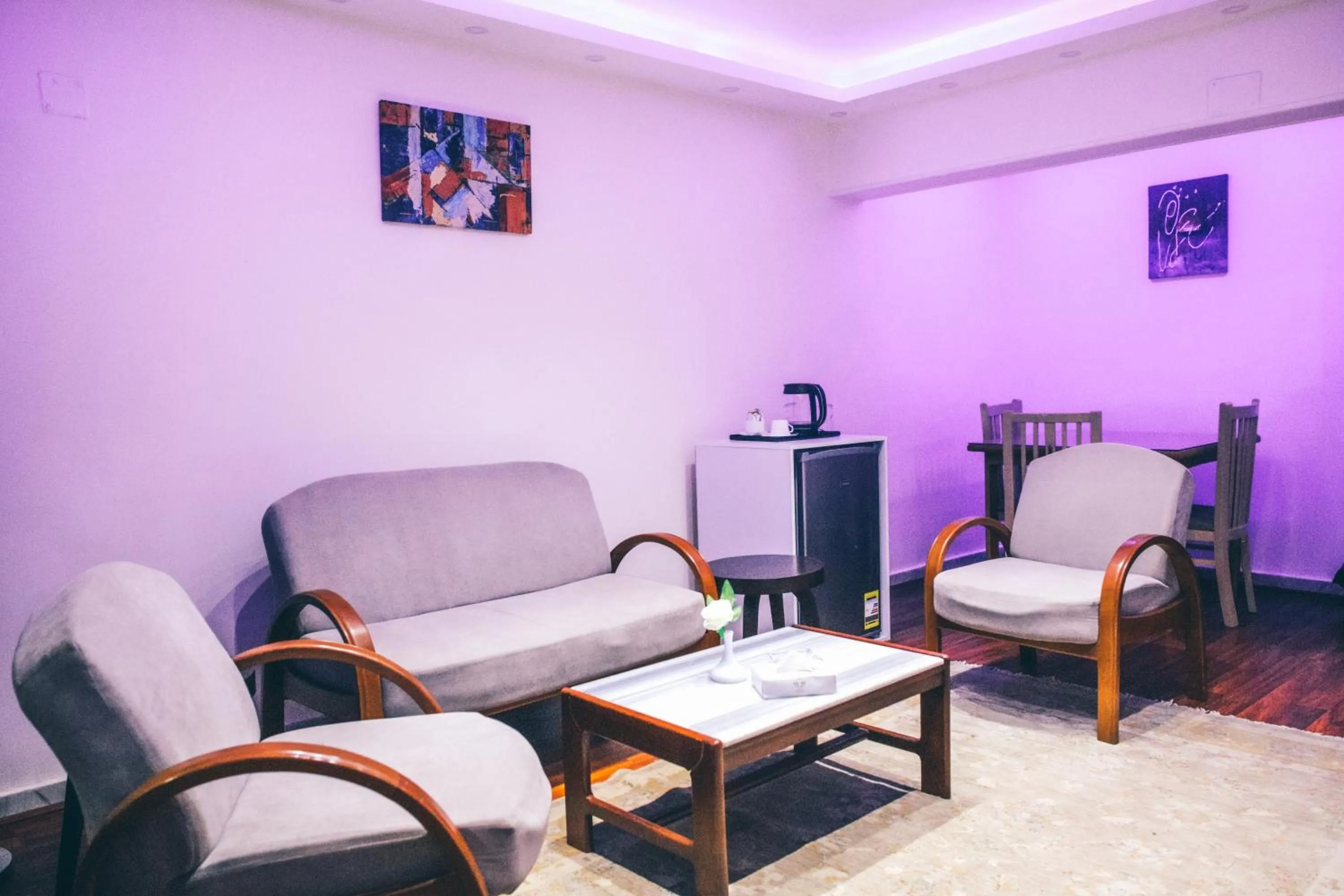 Living room in Jewel Maadi Cabins and Club