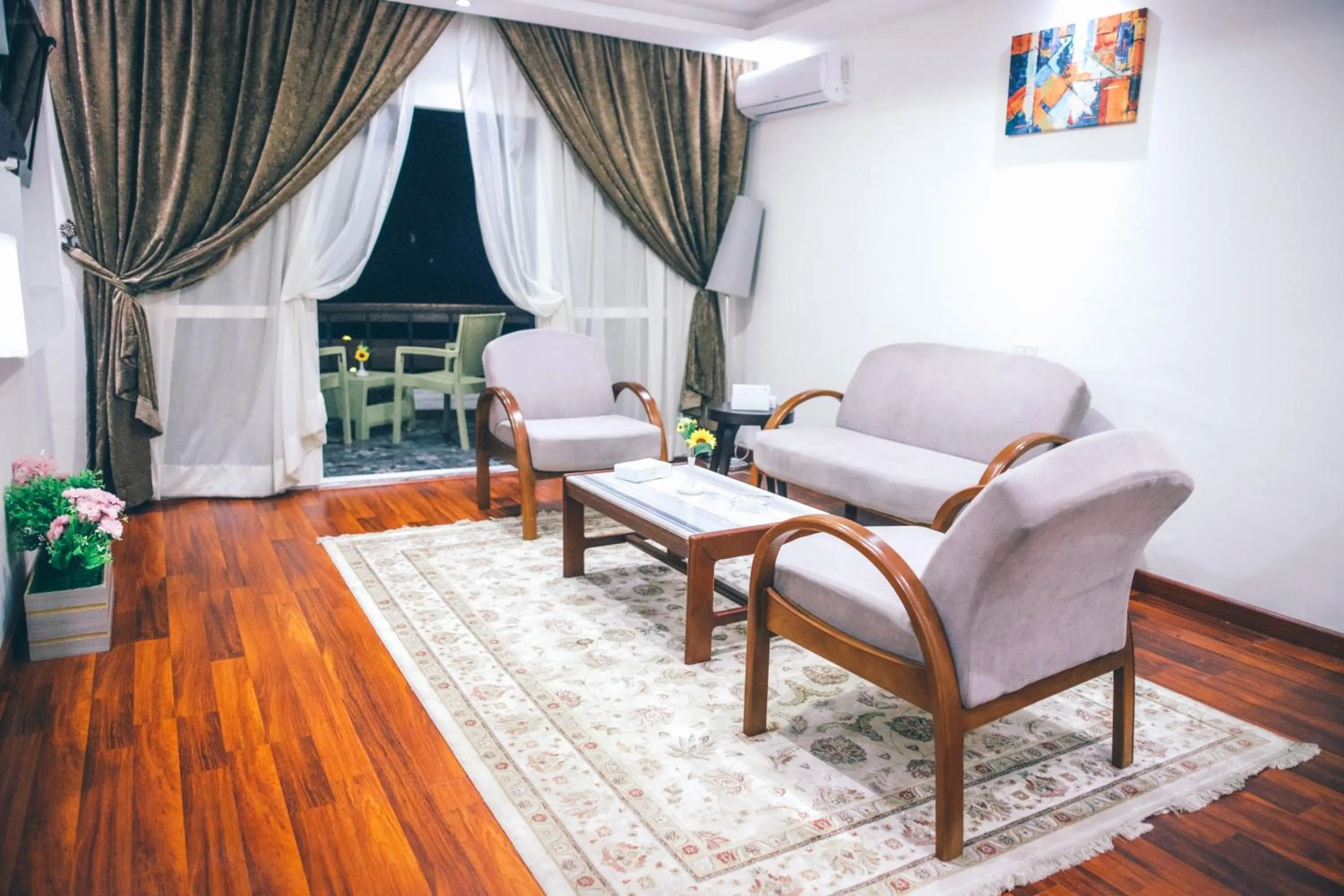 Living room in Jewel Maadi Cabins and Club