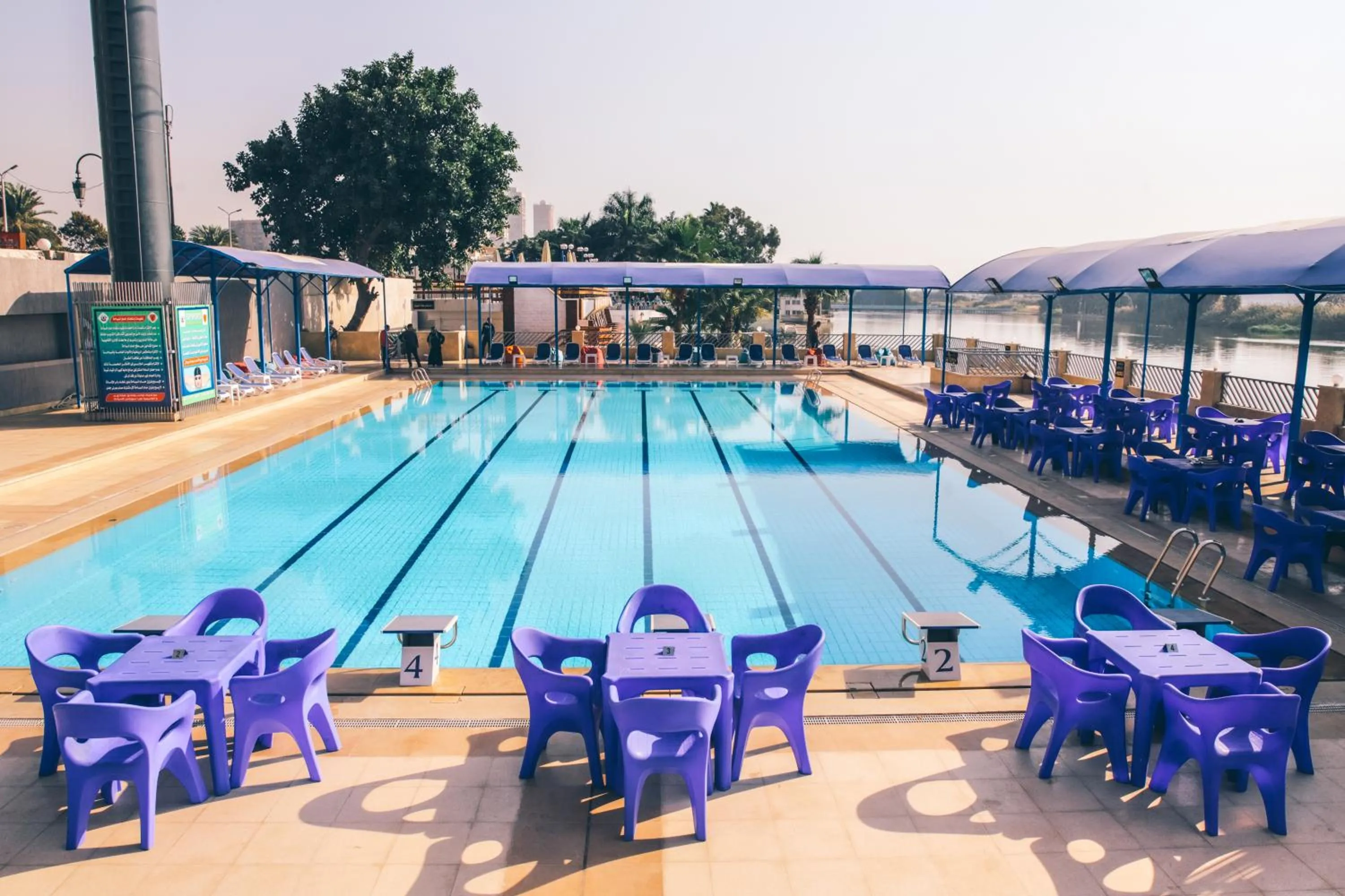 Swimming pool in Jewel Maadi Cabins and Club