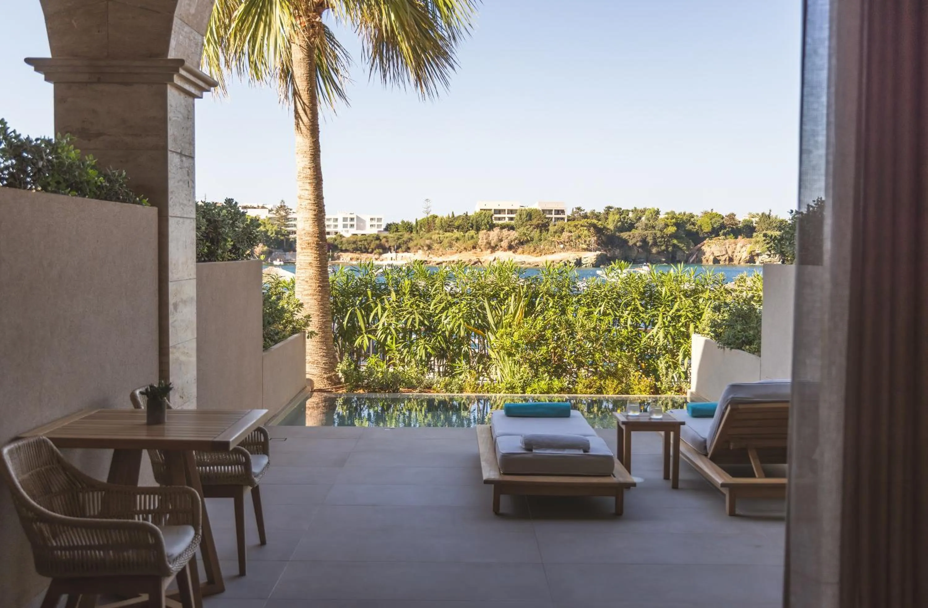 Sea view in Castello Infinity Suites - Adults Only