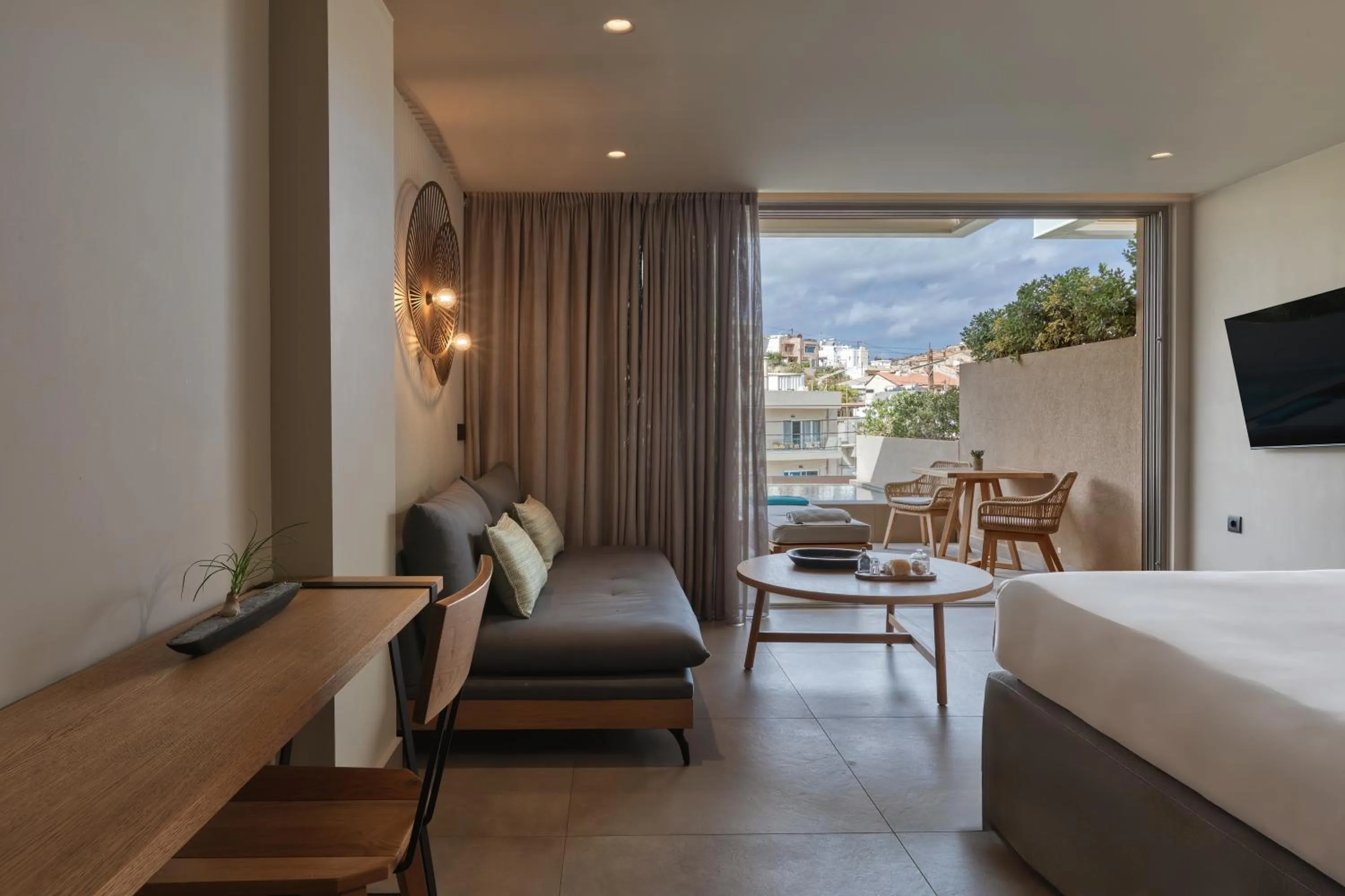 Bed in Castello Infinity Suites - Adults Only