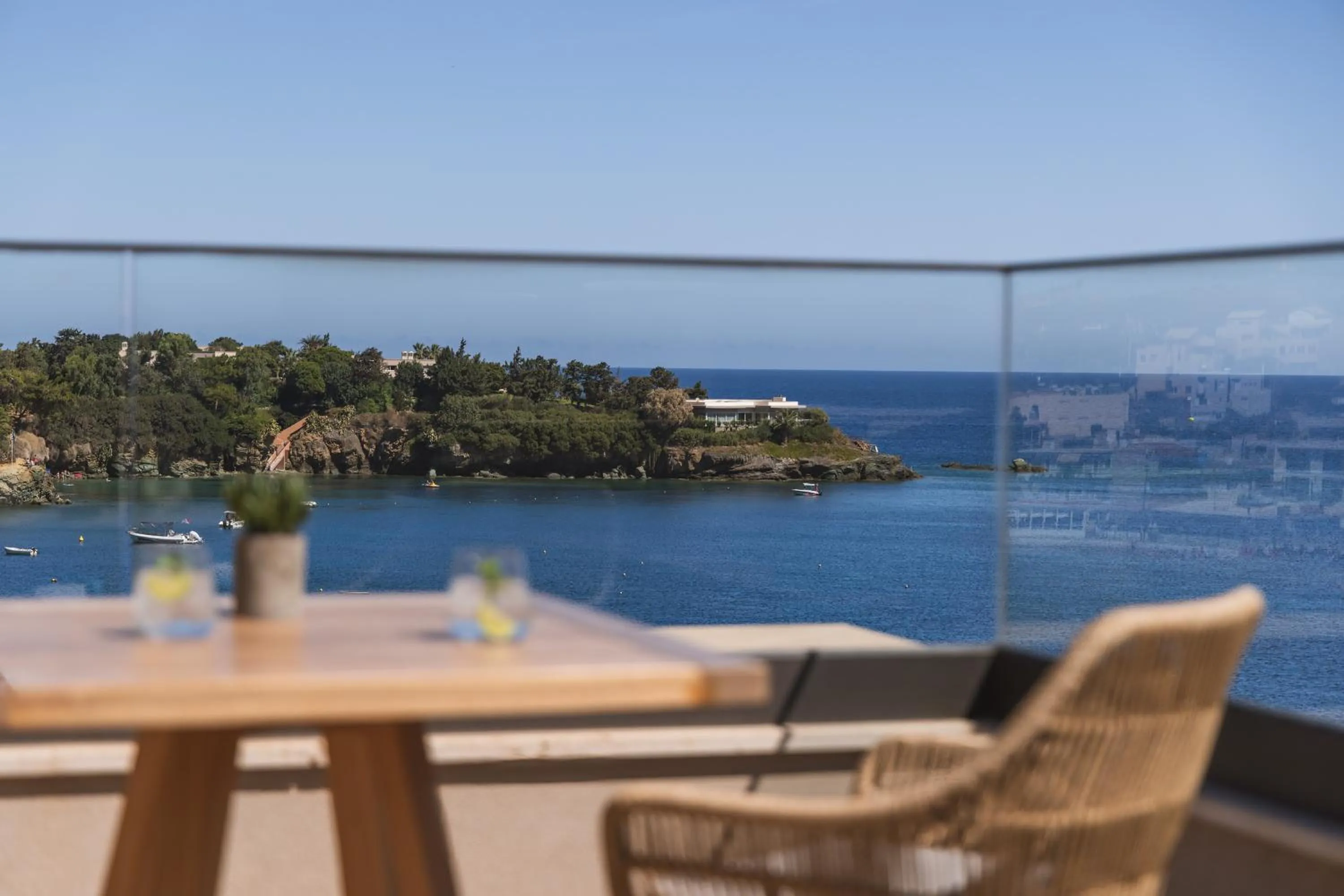 Sea view in Castello Infinity Suites - Adults Only