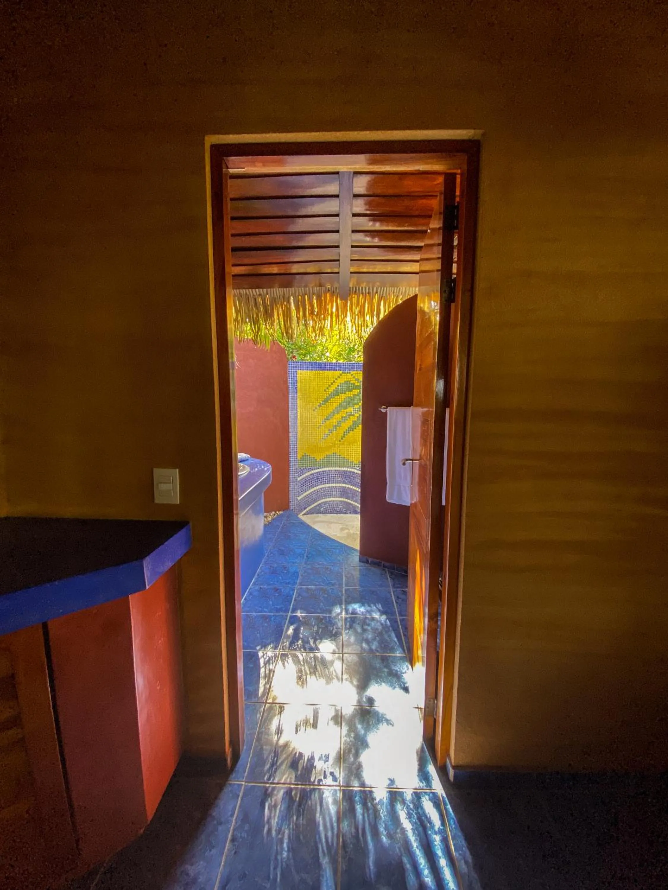 Patio, Bed in Hotel Vista de Olas