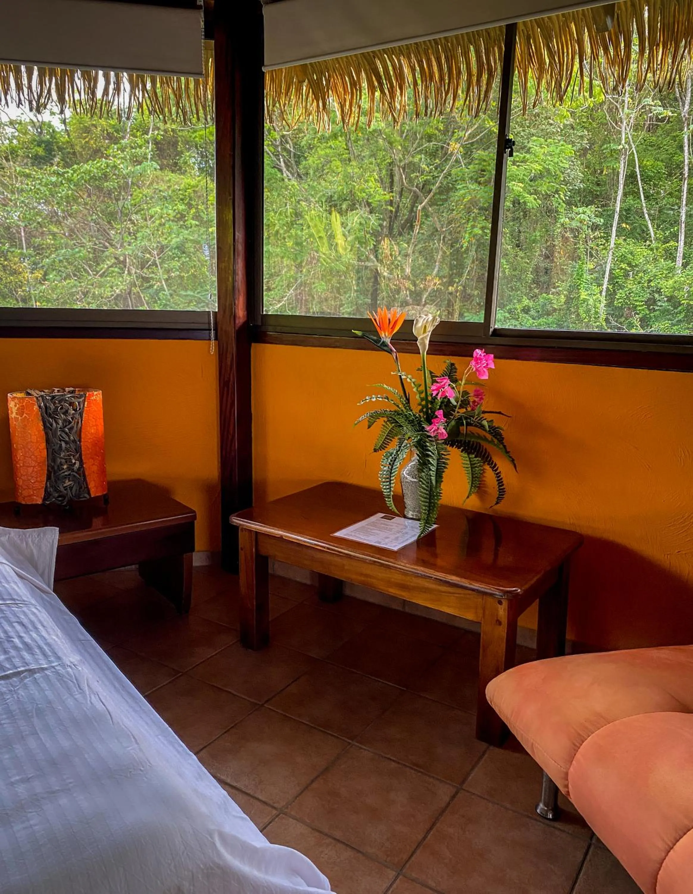 Patio, Bed in Hotel Vista de Olas