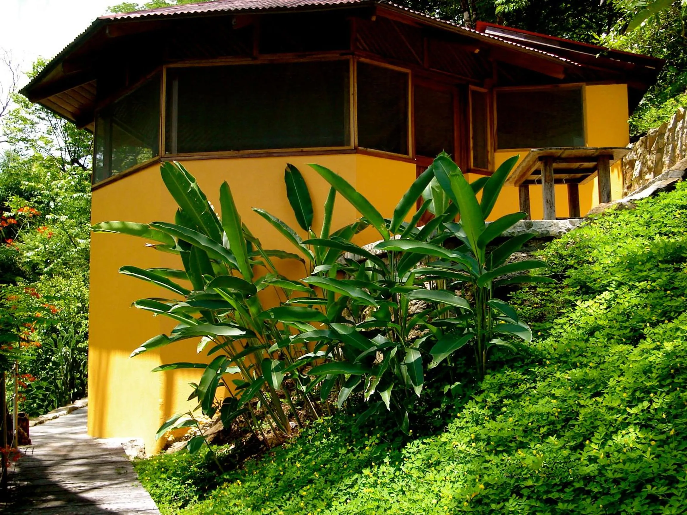 Patio in Hotel Vista de Olas
