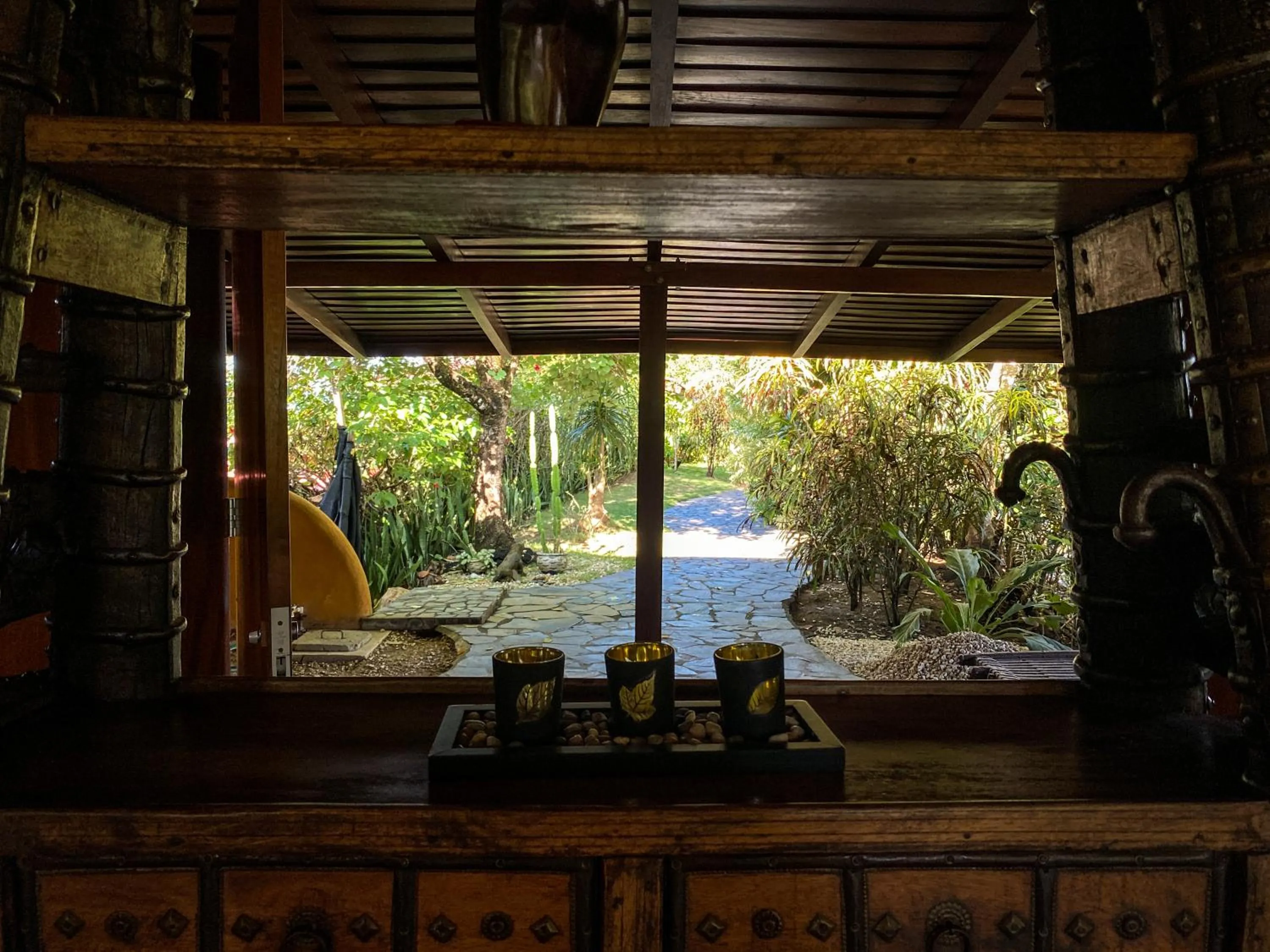 Patio in Hotel Vista de Olas