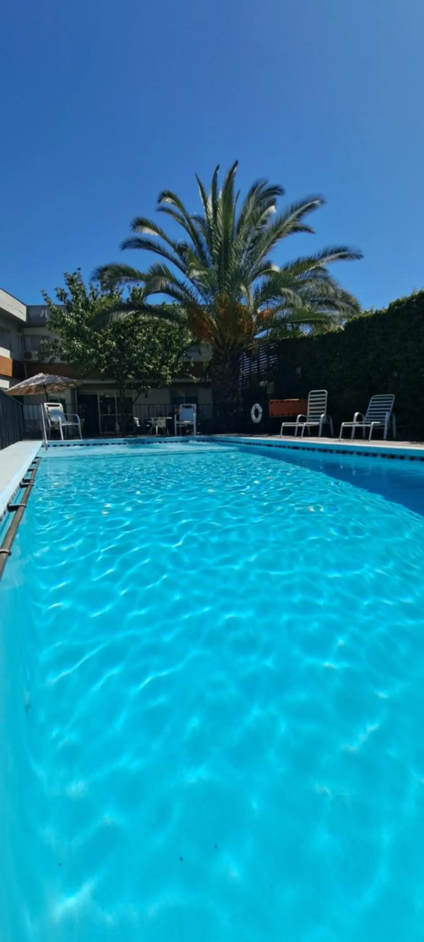 Swimming pool in Hotel Los Andes
