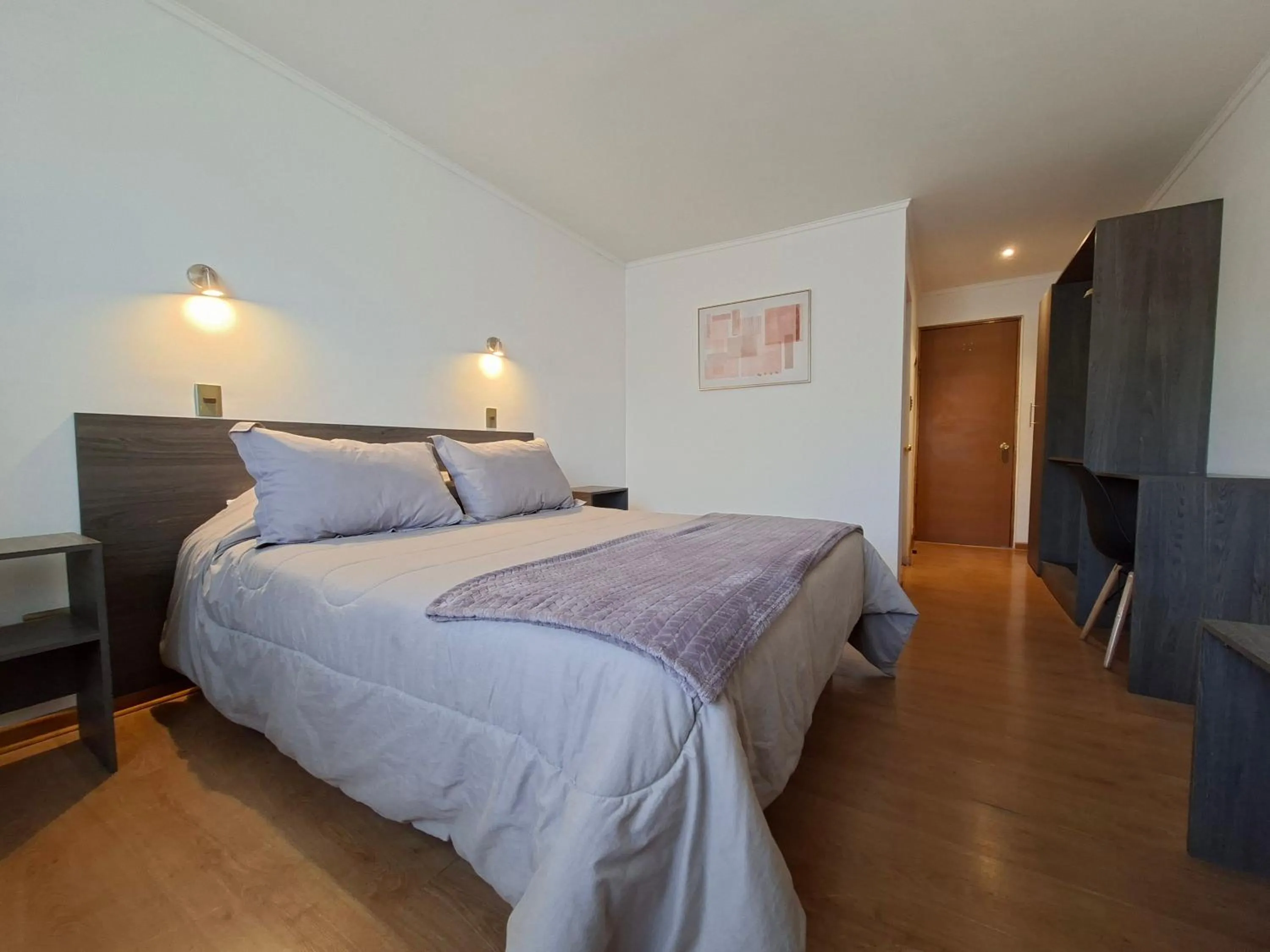 Bed in Hotel Los Andes