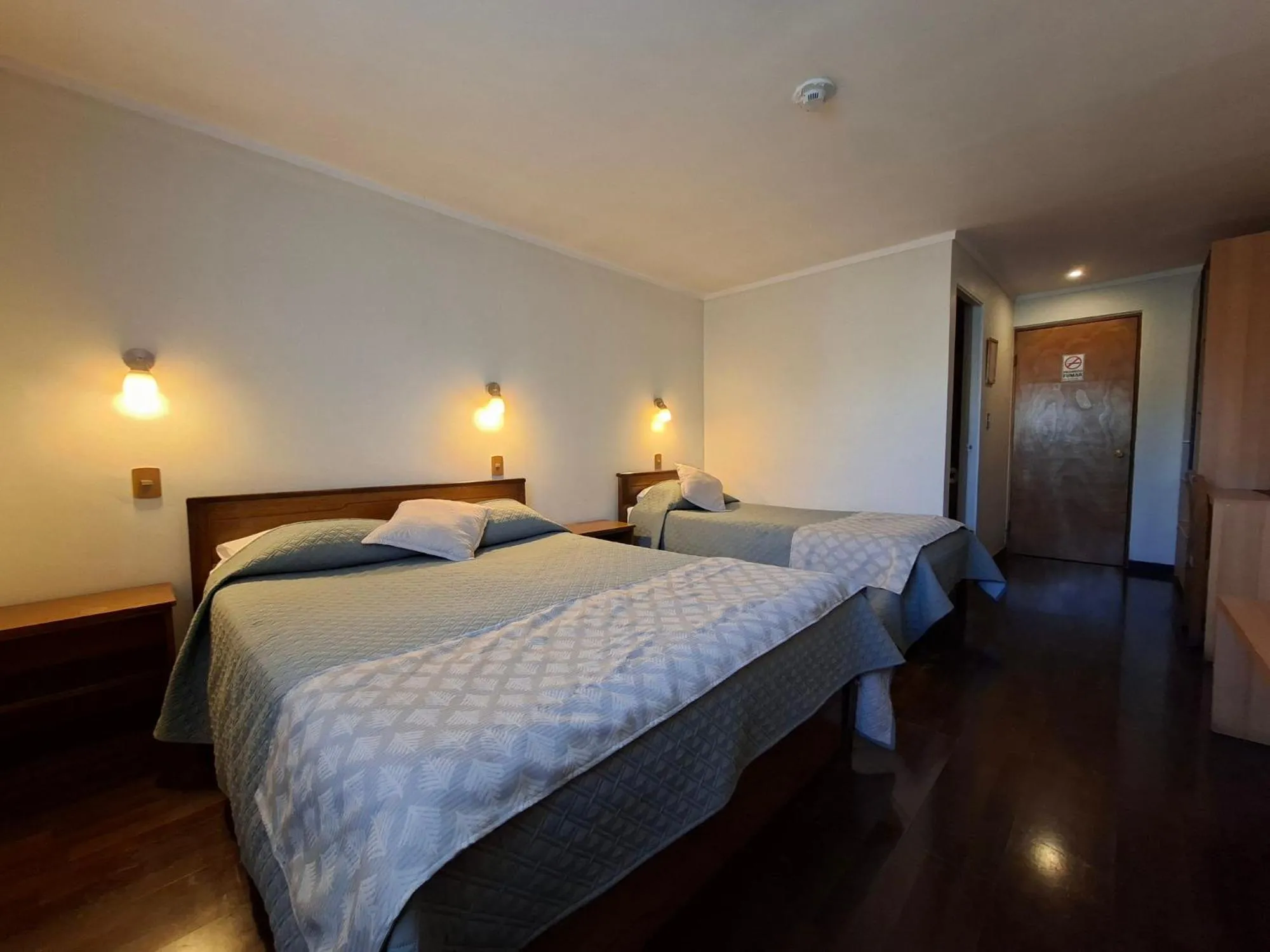 Bed in Hotel Los Andes