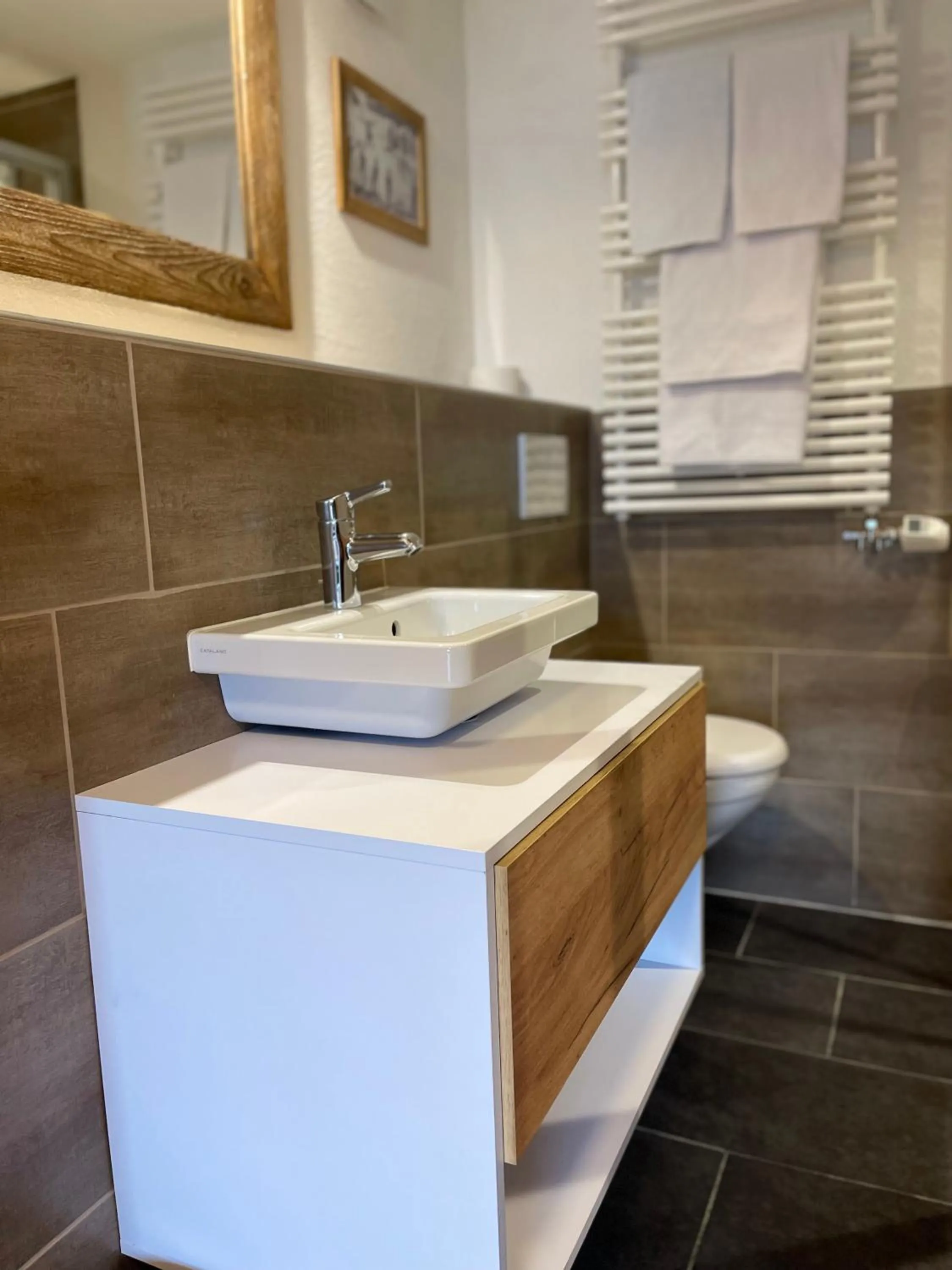 Bathroom in Hotel Jägerstübli Grindelwald