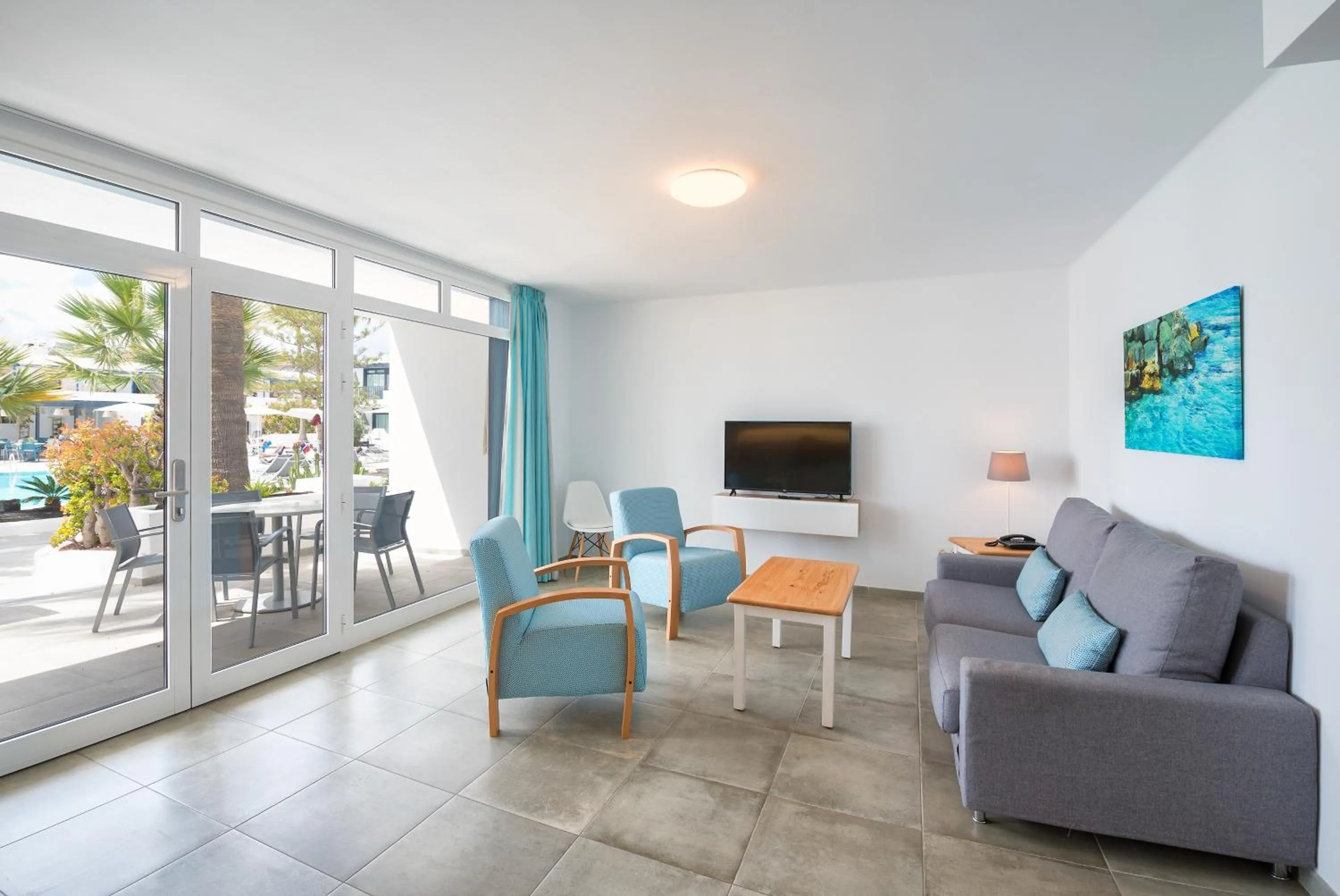 Living room in Apartamentos Playamar