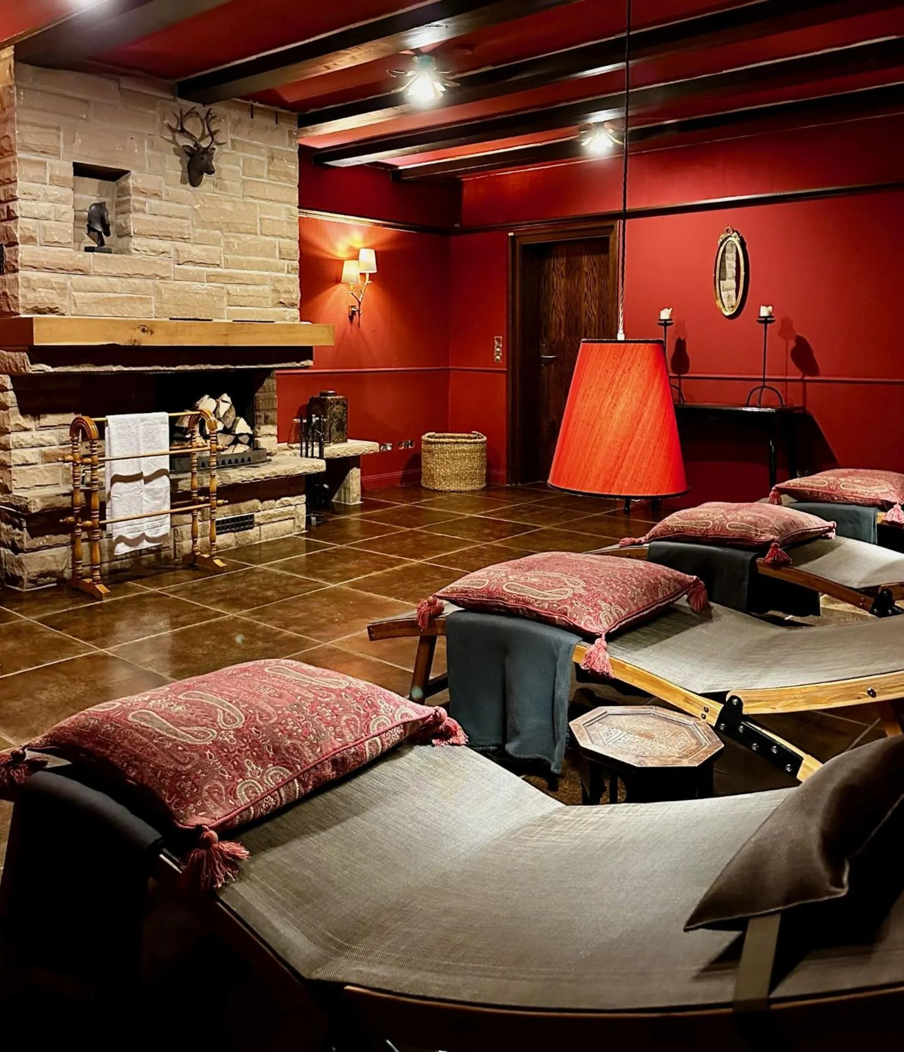 Sauna in Landhotel Bellevue