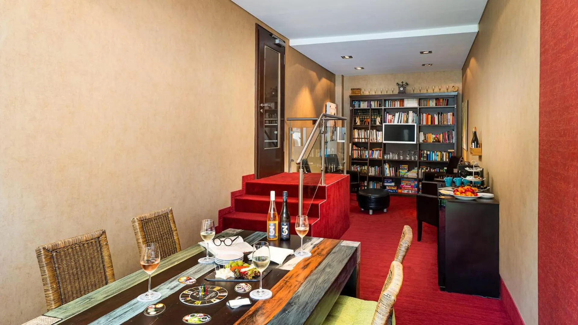 Library in Ringhotel Central - Superior