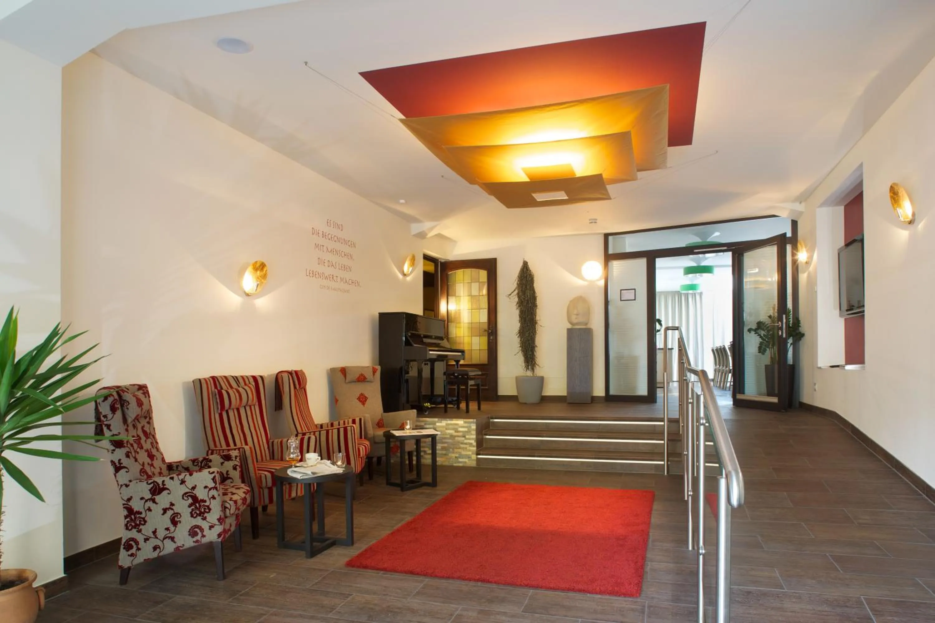 Lobby or reception in Ringhotel Central - Superior