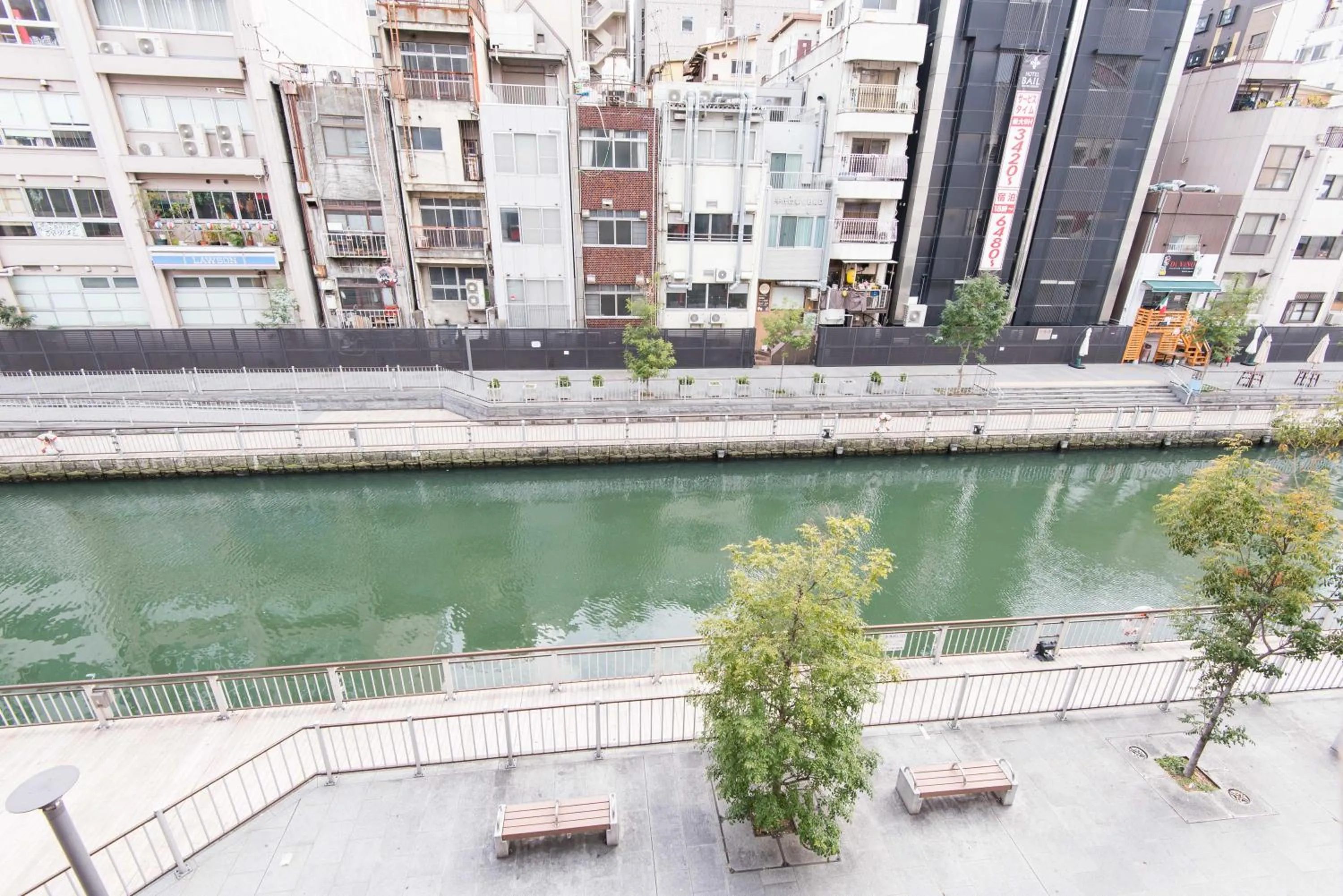 River view in Hostel Q