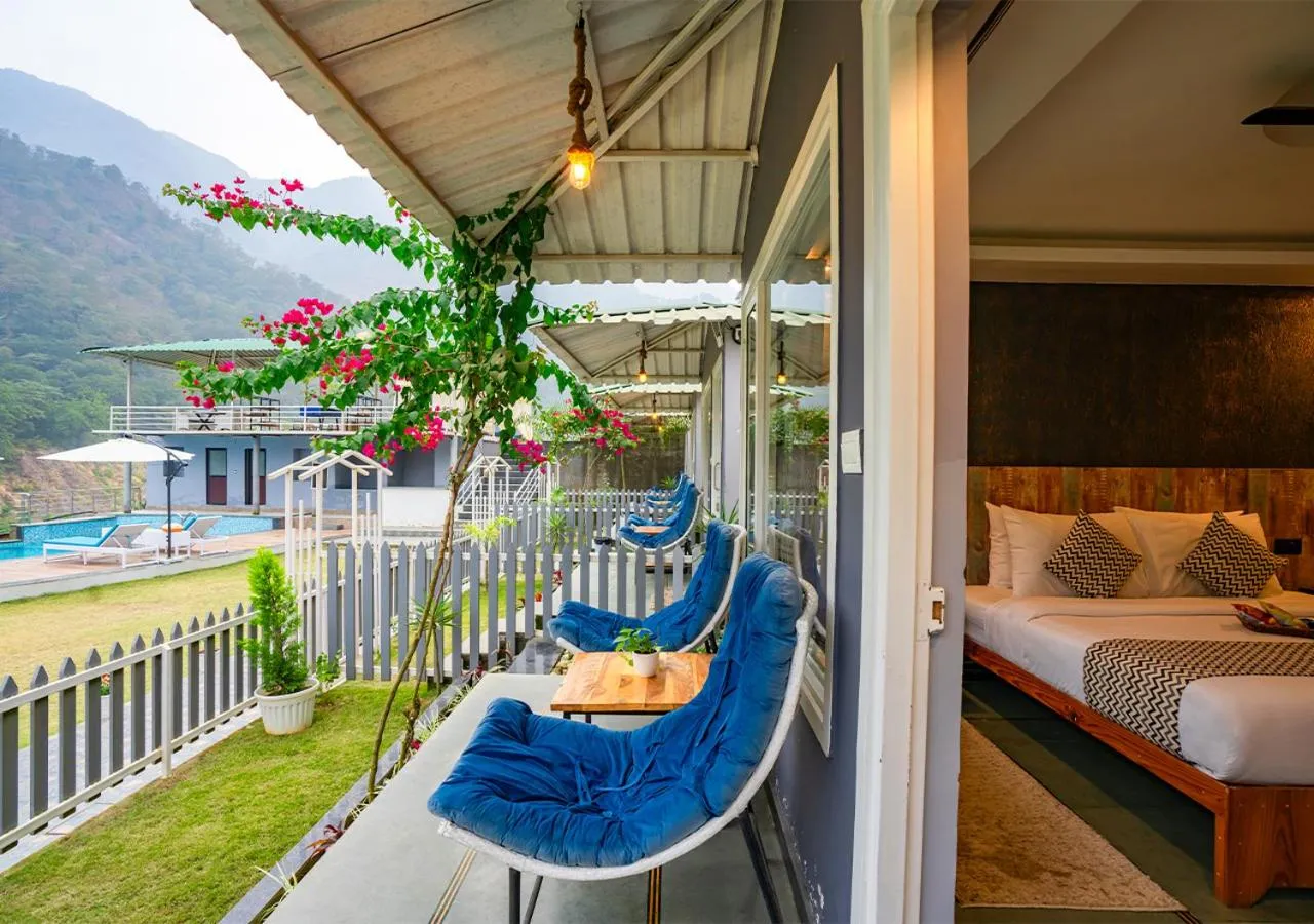 Garden in Moustache Rishikesh Riverside Resort