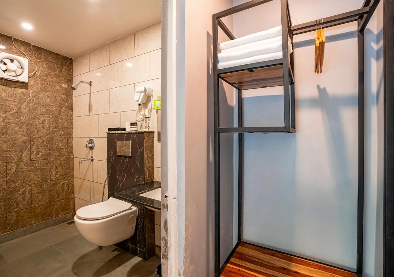 Bathroom in Moustache Rishikesh Riverside Resort