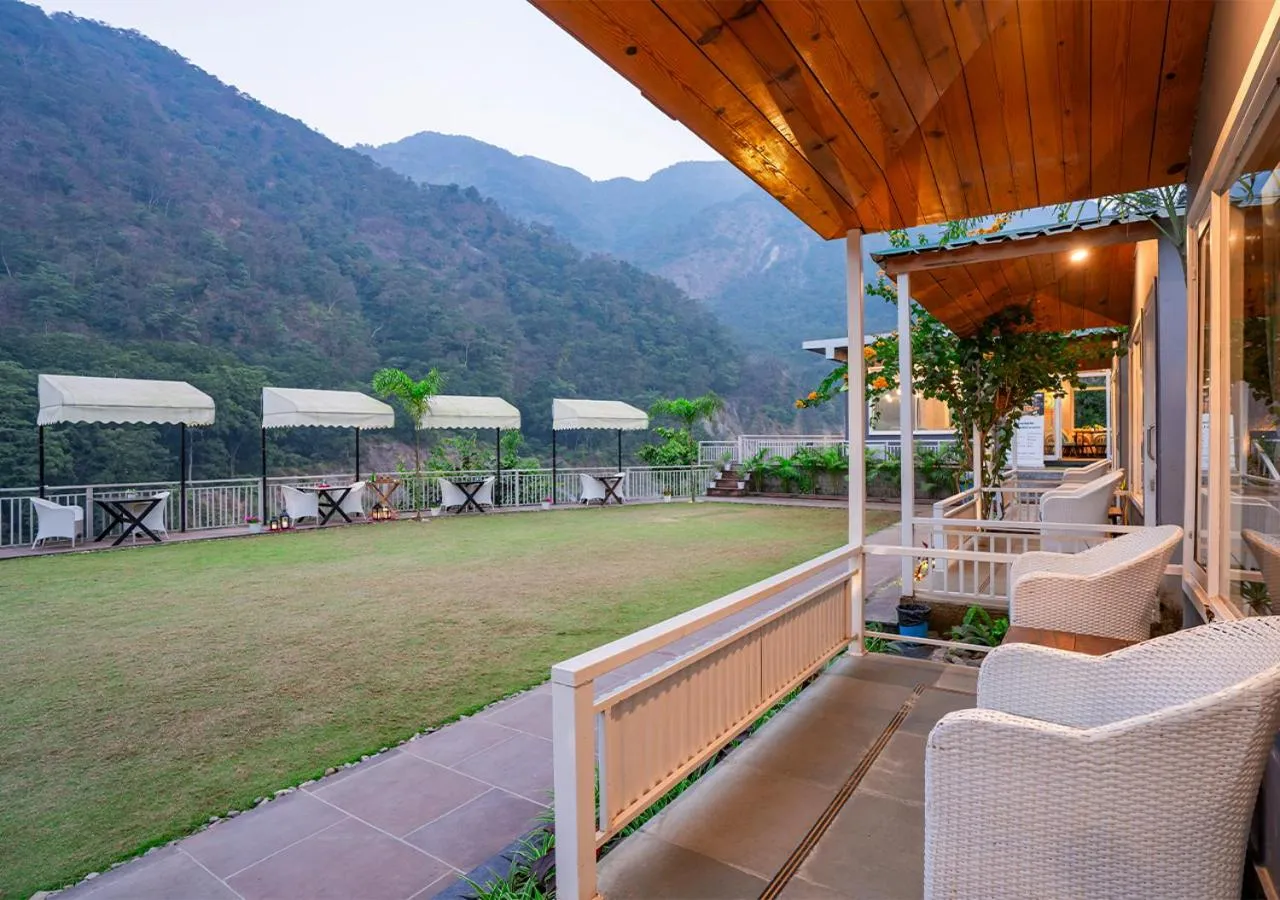 Mountain view in Moustache Rishikesh Riverside Resort